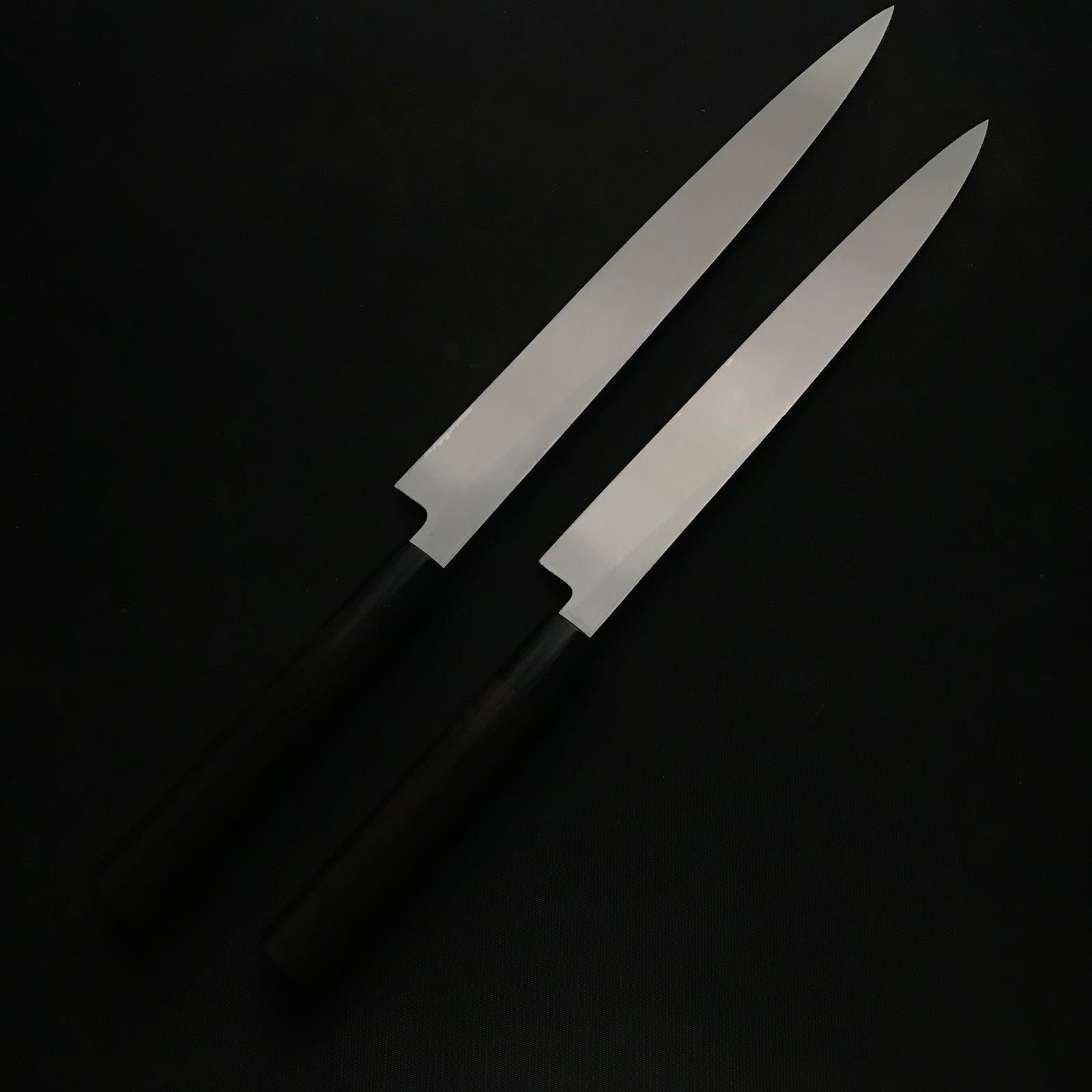 Kouetsu Blacksmith Finish Yanagiba Bocho With White steel #2 侊悦 白紙2号鋼 黒打 柳刃包丁 240mm 270mm