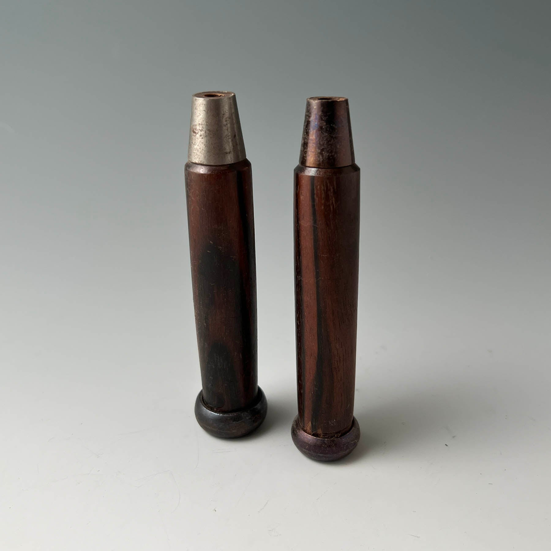 卓上ノミ 紫檀 柄 銀 入追鑿用柄 紫檀柄 銀 12mm 11mm