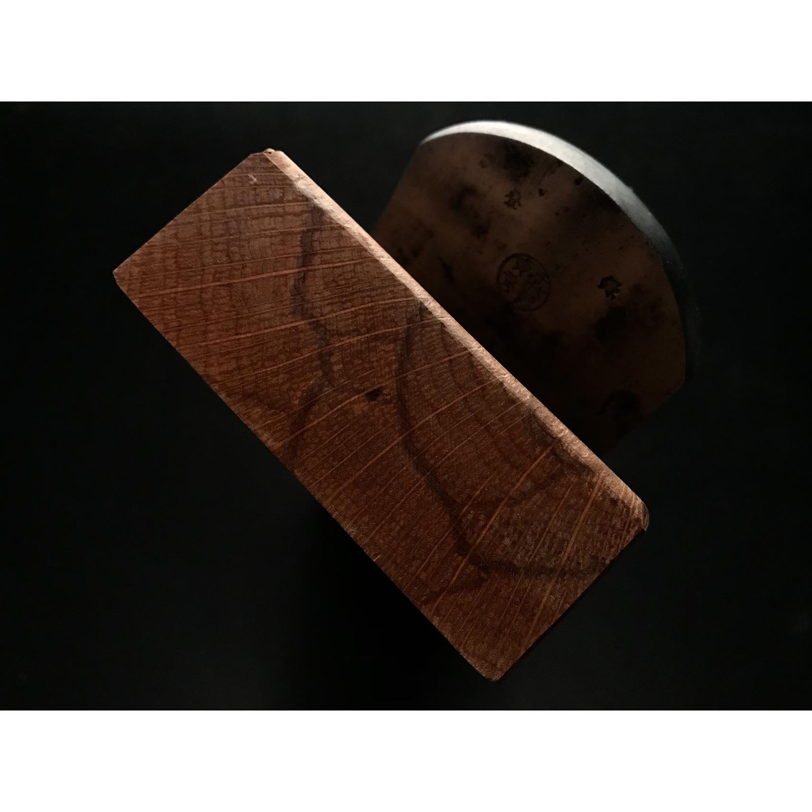 古都の夕霧 鉋(かんな) 二代目千代鶴貞秀作 掘り出し物 二代千代鶴貞秀 仕上げ鉋 古都の夕霧 70mm