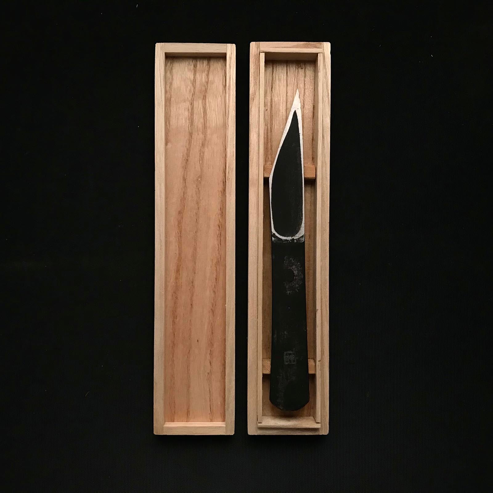 Old stock Mosaku Kiridashi Knives by Kanda Kioku 掘出し物 も作 切出し小刀 #1