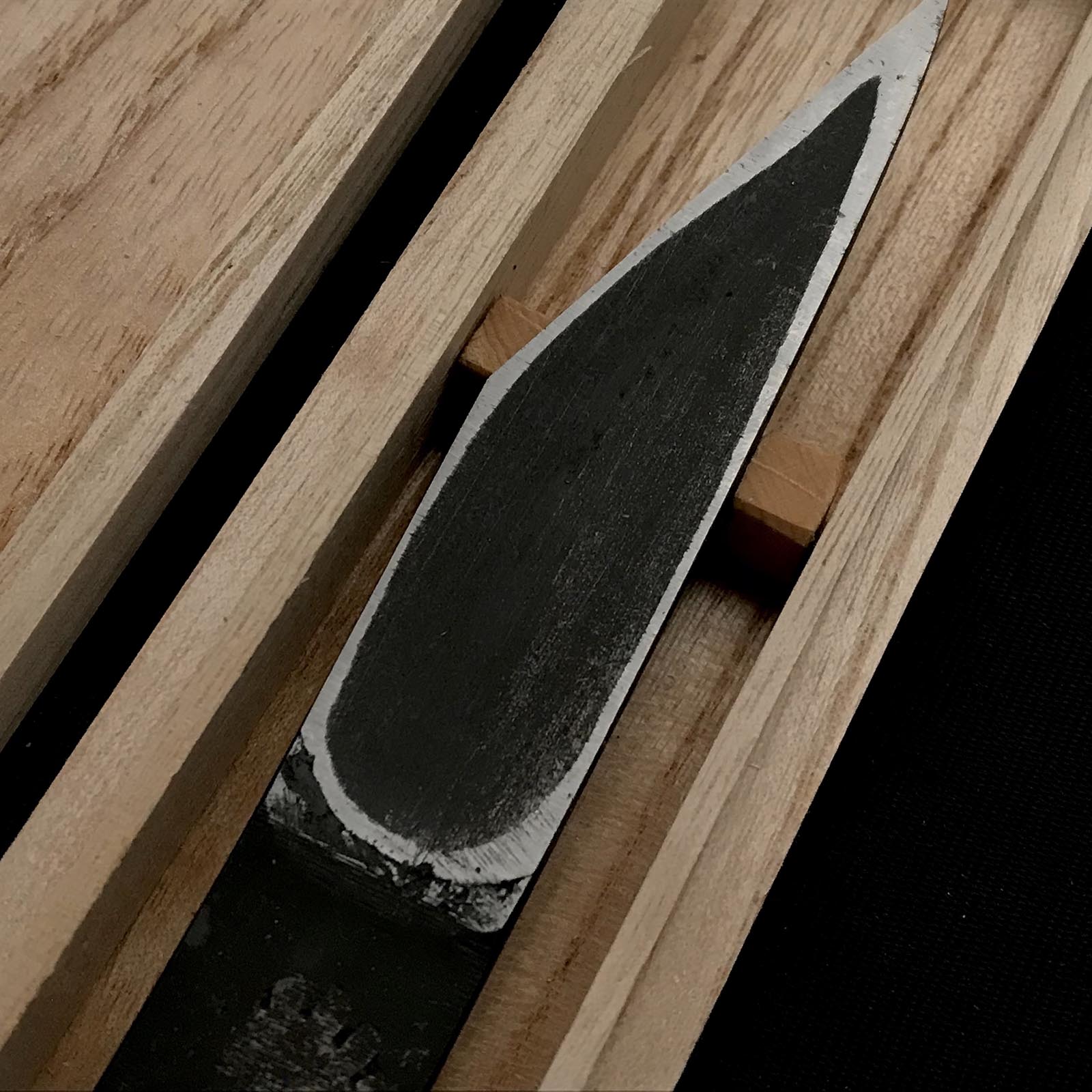 Old stock Mosaku Kiridashi Knives by Kanda Kioku 掘出し物 も作 切出し小刀 #1