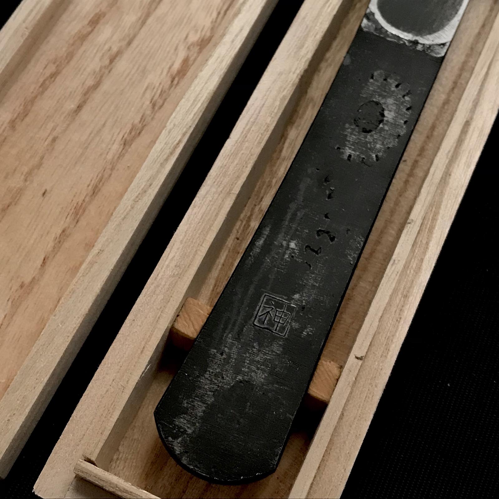 Old stock Mosaku Kiridashi Knives by Kanda Kioku 掘出し物 も作 切出し小刀 #1