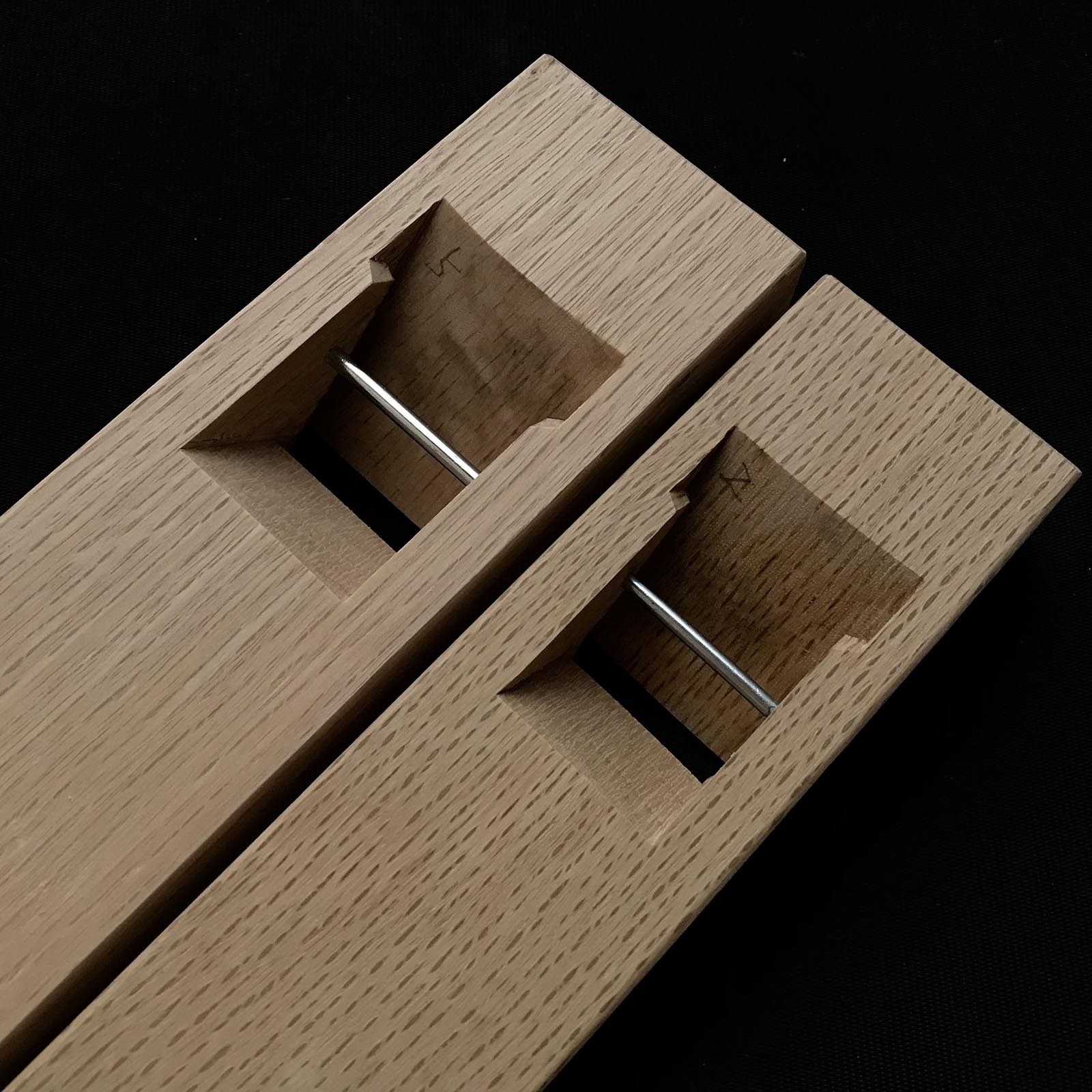 Tenhiro Small Plane by Seikichi Sekikawa with Blue steel 関川誠吉 小鉋 天弘 青紙一号 30,36mm