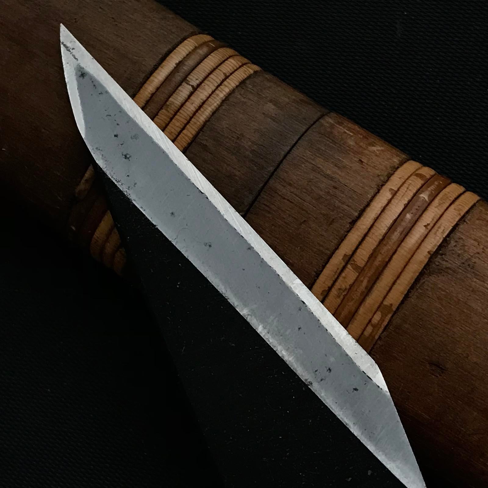 Old stock Mosaku Kiridashi Knives by Kanda Kioku 掘出し物 も作 切出し小刀 #1
