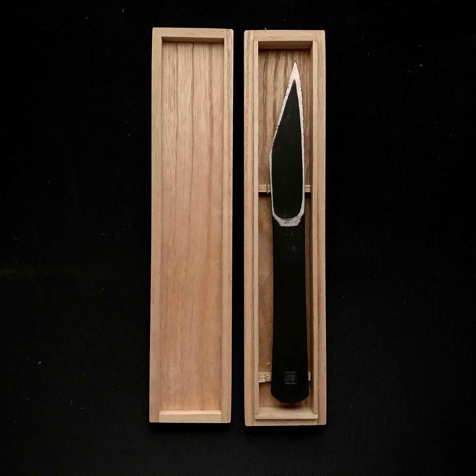 Old stock Mosaku Kiridashi Knives by Kanda Kioku 掘出し物 も作 切出し小刀 #2