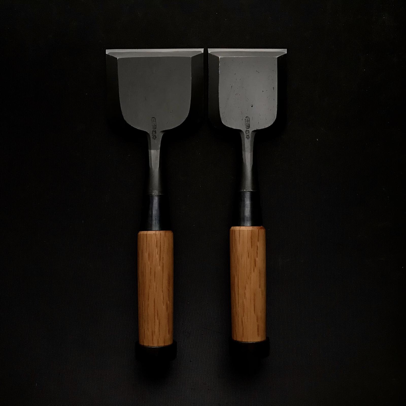 Fujihiro Extra width Bench chisels by Chuutarou Imai 今井忠太郎作 二治弘 幅広追入鑿 75mm 60mm Oirenomi