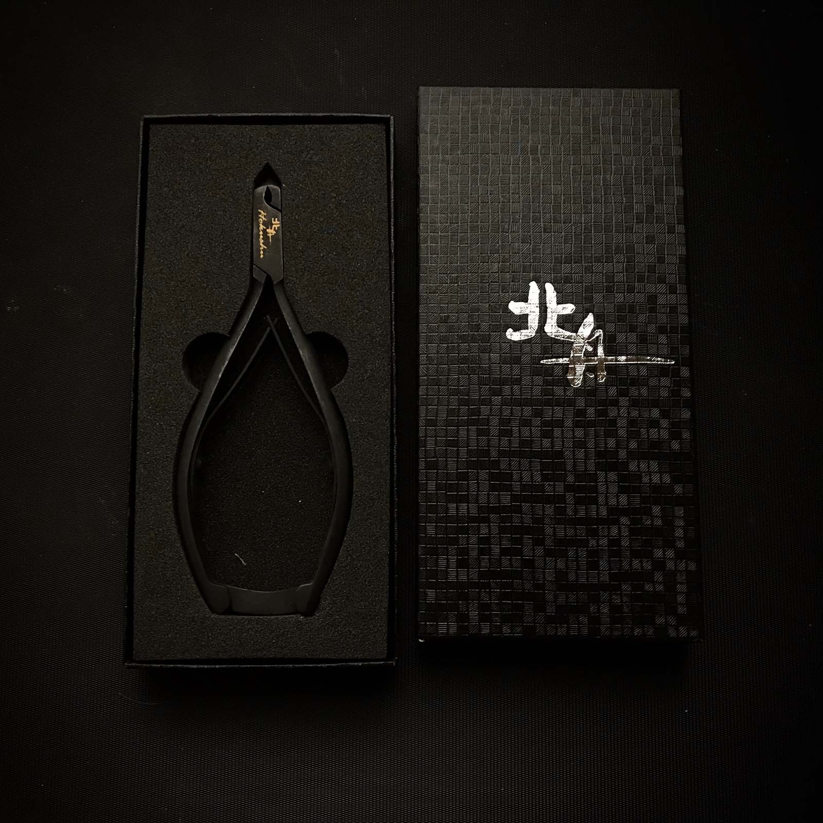 Hokushu Nail clippers Black smith finish Hs-3 爪切り 北舟 黒仕上