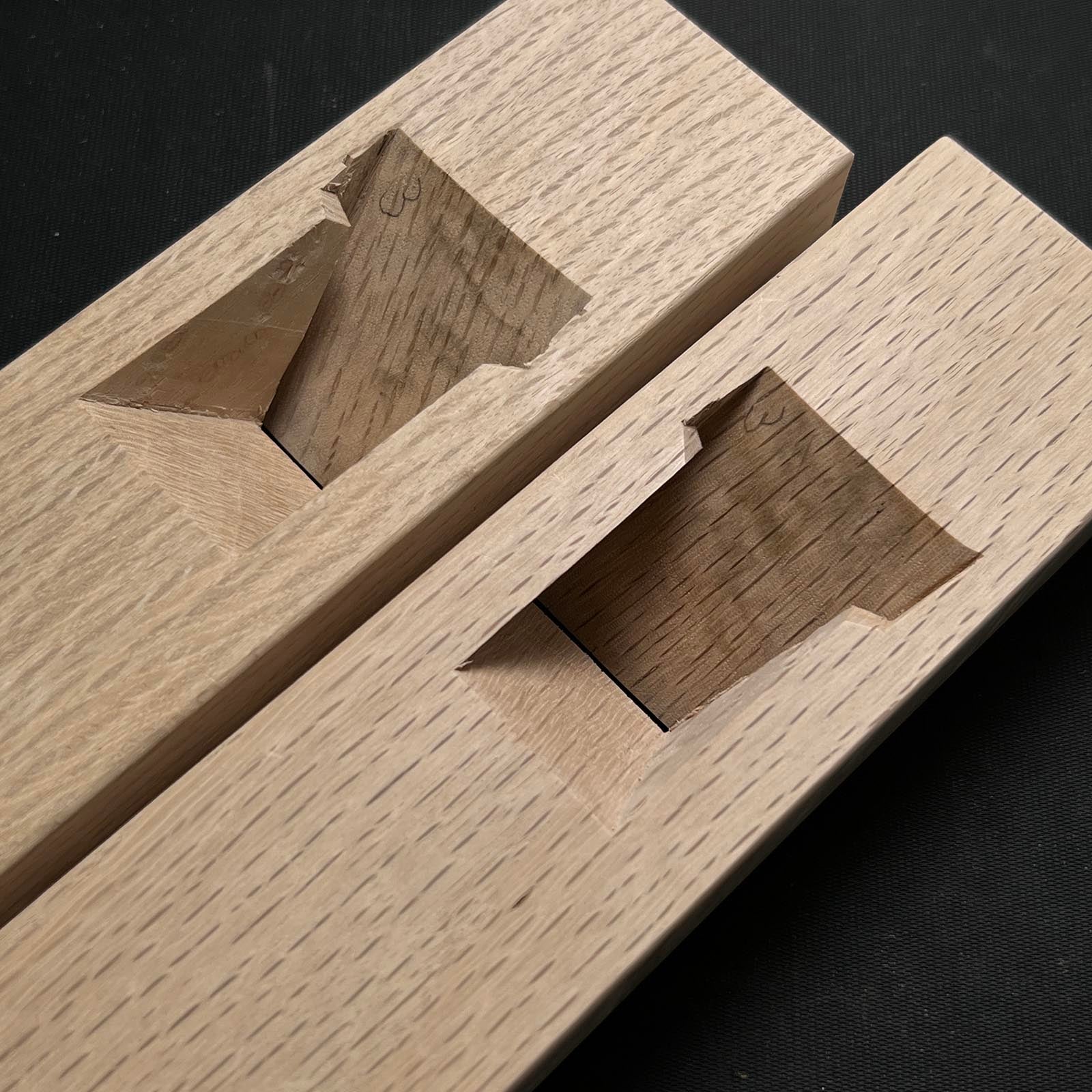 Old stock Tomiwaka End face Planes with blue steel (Kikuchi Kanna, Dotsuki-kanna) 掘出し物 富若 木口鉋 胴付鉋 青紙付 36mm