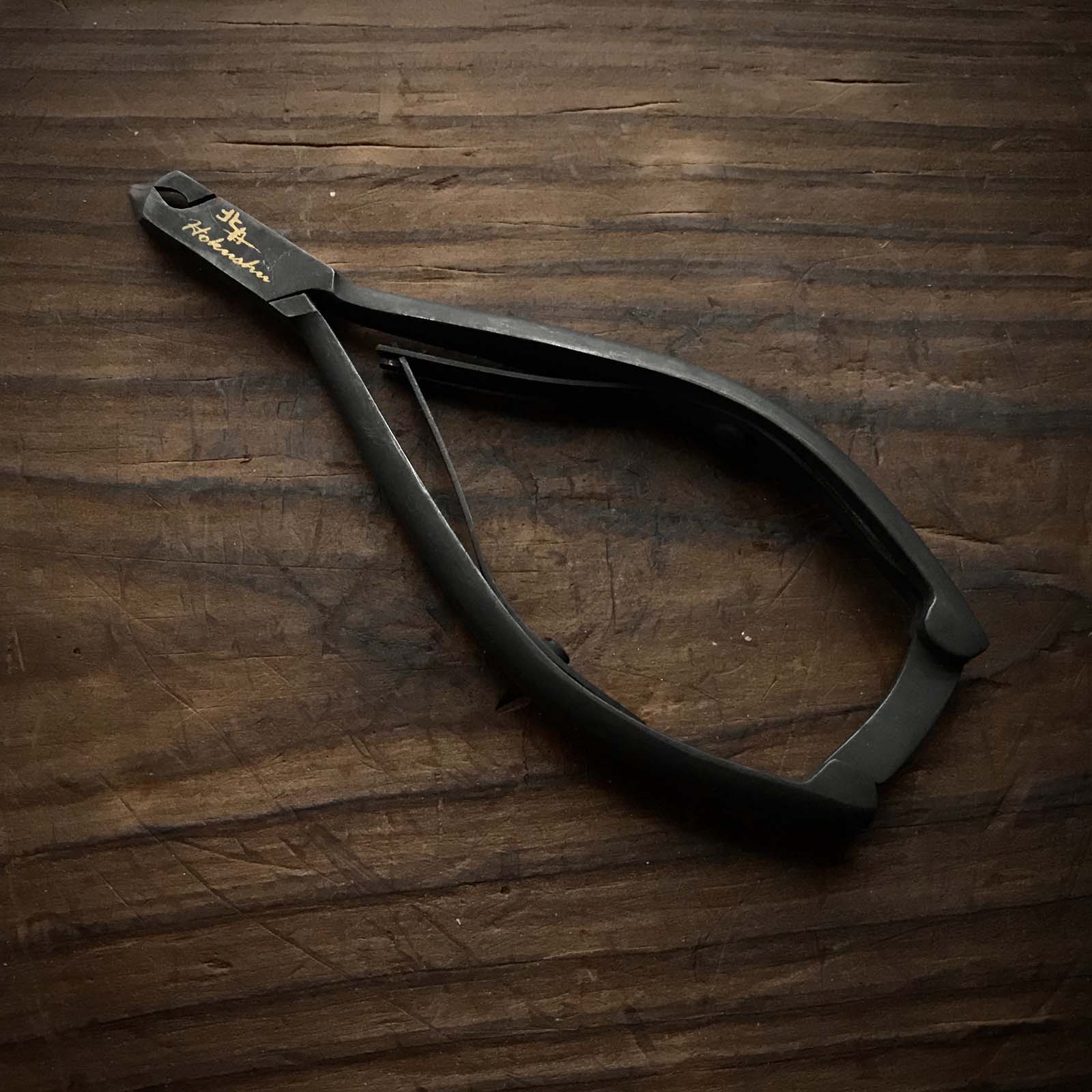 Hokushu Nail clippers Black smith finish Hs-3 爪切り 北舟 黒仕上