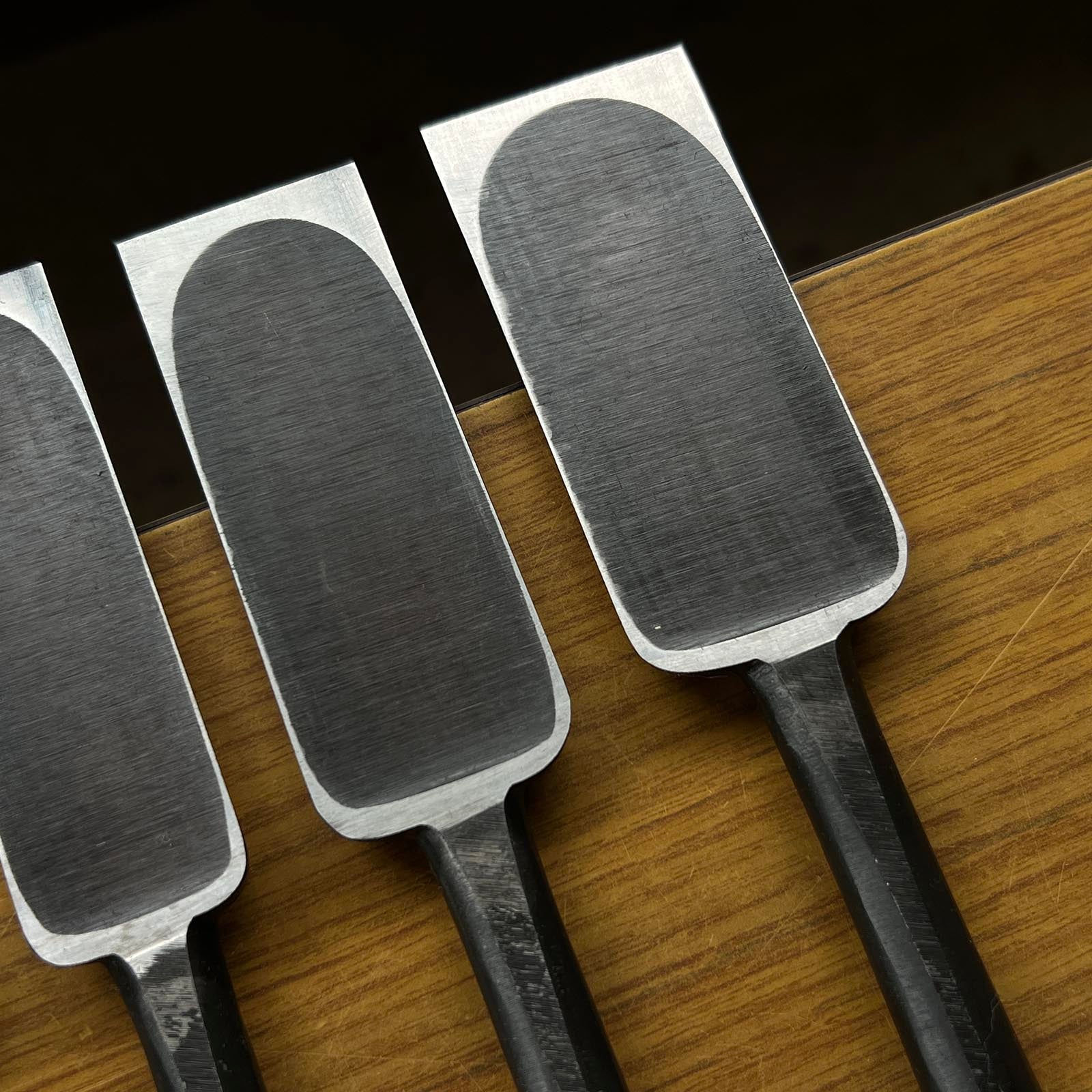 Fujihiro Long type Slick Chisels by Chuutarou Imai 今井忠太郎作 二治弘 首長穴屋鑿 15,24,30,36,42mm