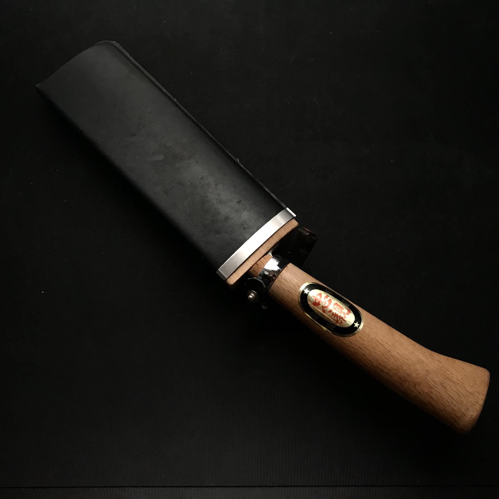 Ken Nata Knife by Tachika with Blue steel 土佐刃物 忠親作 剣鉈 青紙鋼 鞘付 180mm