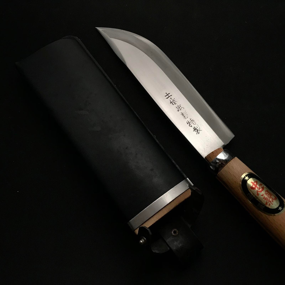 Ken Nata Knife by Tachika with Blue steel 土佐刃物 忠親作 剣鉈 青紙