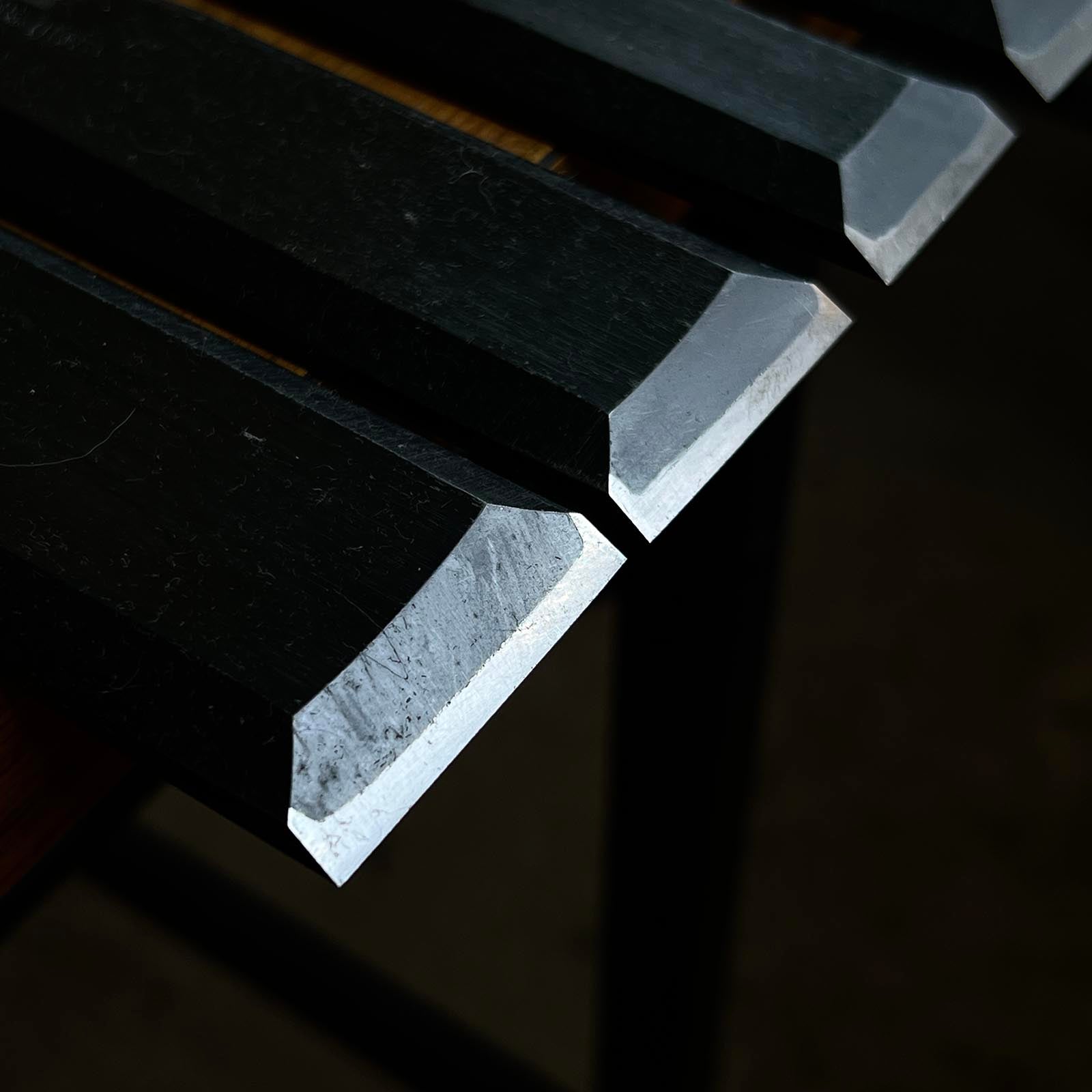 Fujihiro Long type Slick Chisels by Chuutarou Imai 今井忠太郎作 二治弘 首長穴屋鑿 15,24,30,36,42mm