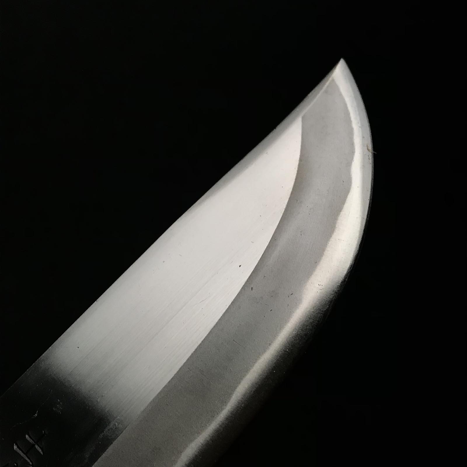 Ken Nata Knife by Tachika with Blue steel 土佐刃物 忠親作 剣鉈 青紙鋼 鞘付 180mm
