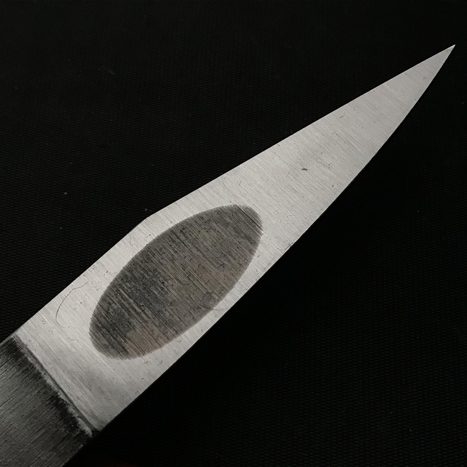 Old stock Rankiku Kiridashi by Chiyotsuru Sadahide 2nd Generation Right hand 掘出し物 乱菊 二代目千代鶴貞秀 切出し小刀 右