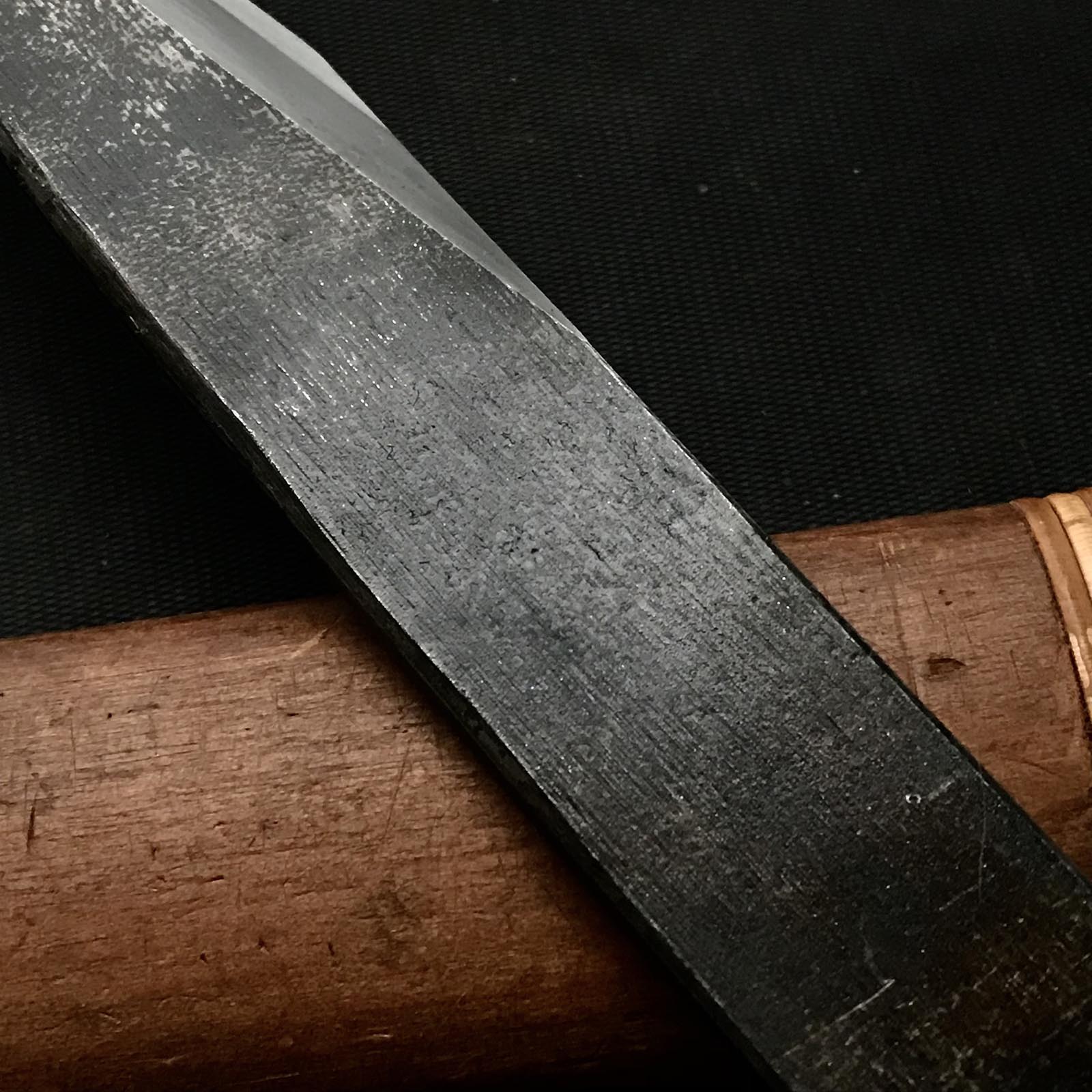 Old stock Rankiku Kiridashi by Chiyotsuru Sadahide 2nd Generation Right hand 掘出し物 乱菊 二代目千代鶴貞秀 切出し小刀 右