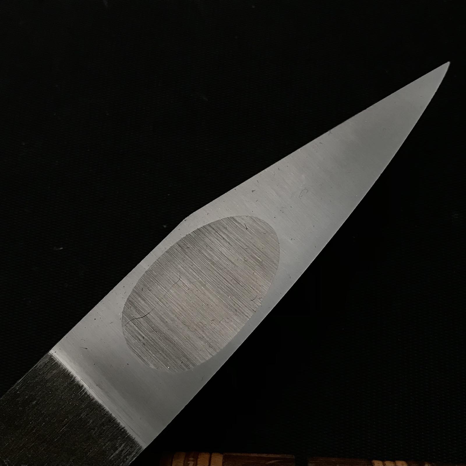 Old stock Koto No Yugiri Kiridashi by Chiyotsuru Sadahide 2nd Generation Right hand 掘出し物 古都の夕霧 二代目千代鶴貞秀 切出し小刀 右