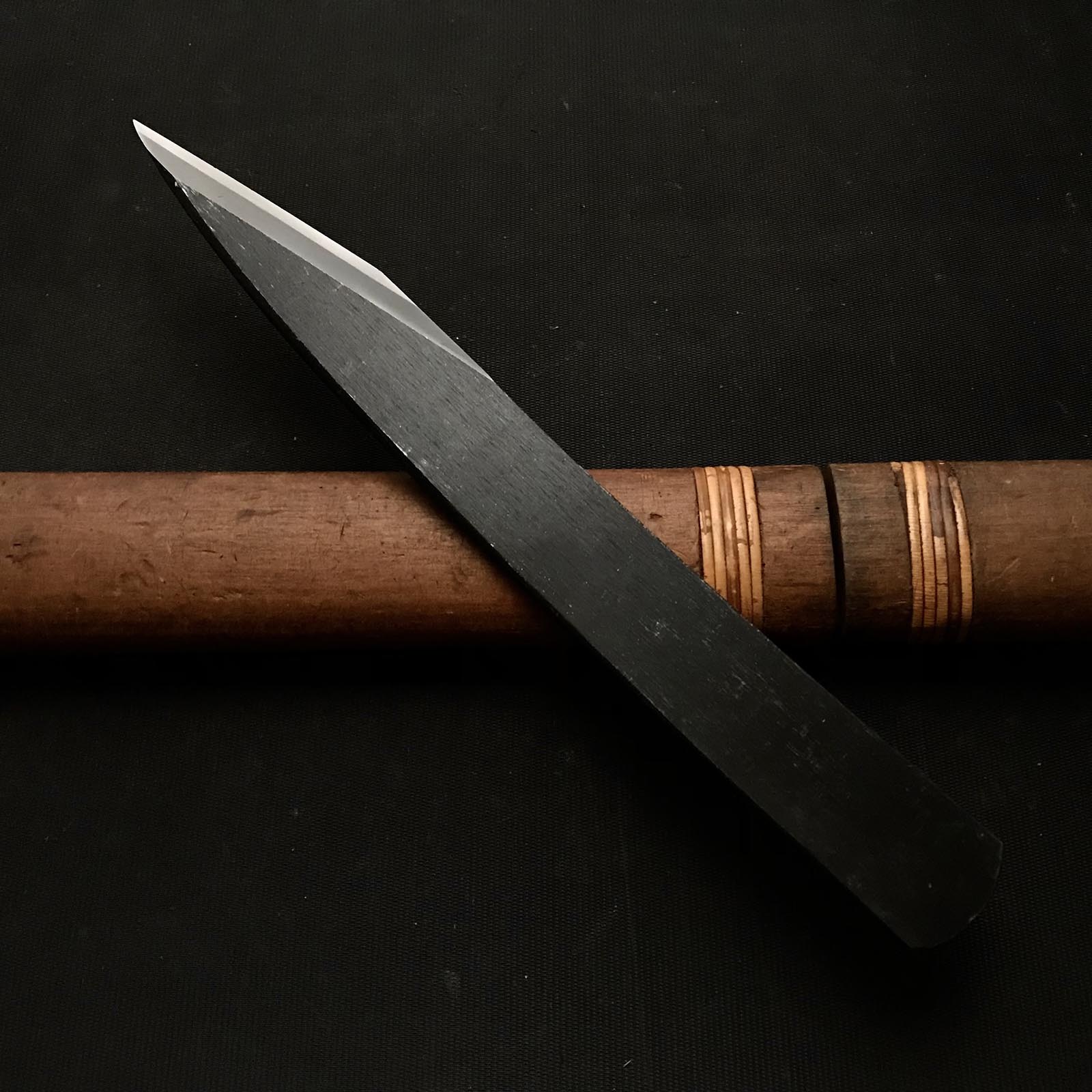 Old stock Koto No Yugiri Kiridashi by Chiyotsuru Sadahide 2nd Generation Right hand 掘出し物 古都の夕霧 二代目千代鶴貞秀 切出し小刀 右