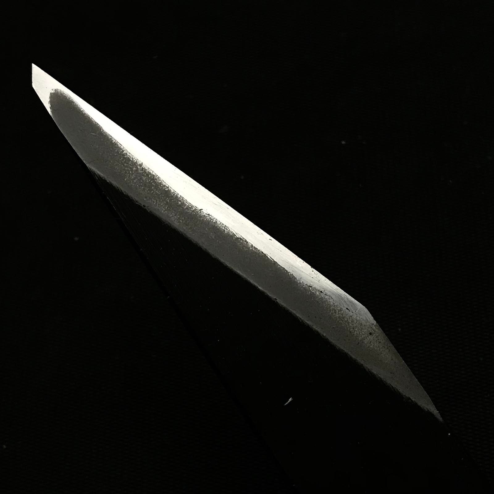Old stock Sakamitsu 1st generation Special Kiridashi 掘出し物 初代坂光作 切出し小刀 両刃 7分