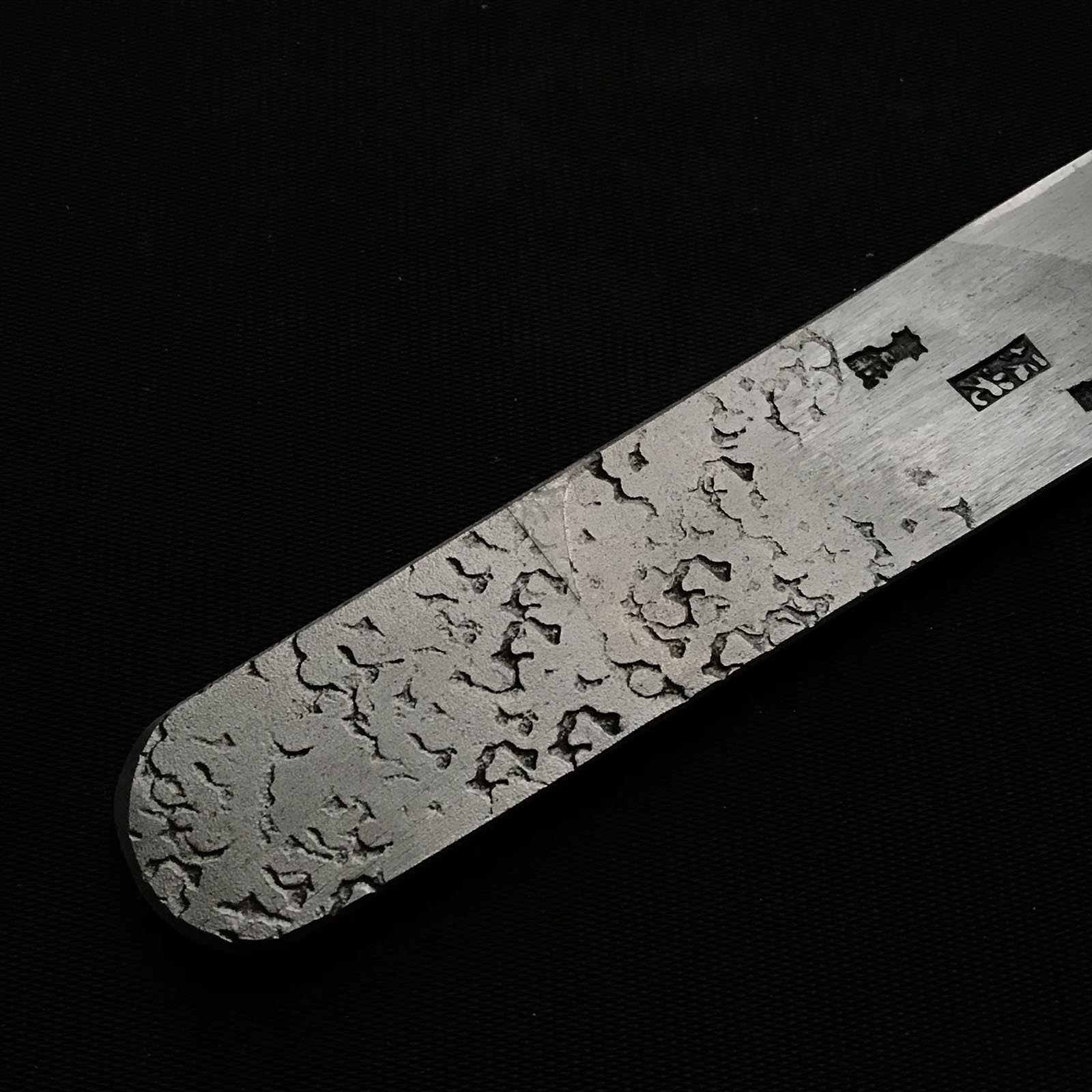 Old stock Sakamitsu 1st generation Special Kiridashi with Blue steel 掘出し物 初代坂光作 切出し小刀 青紙鋼 9分