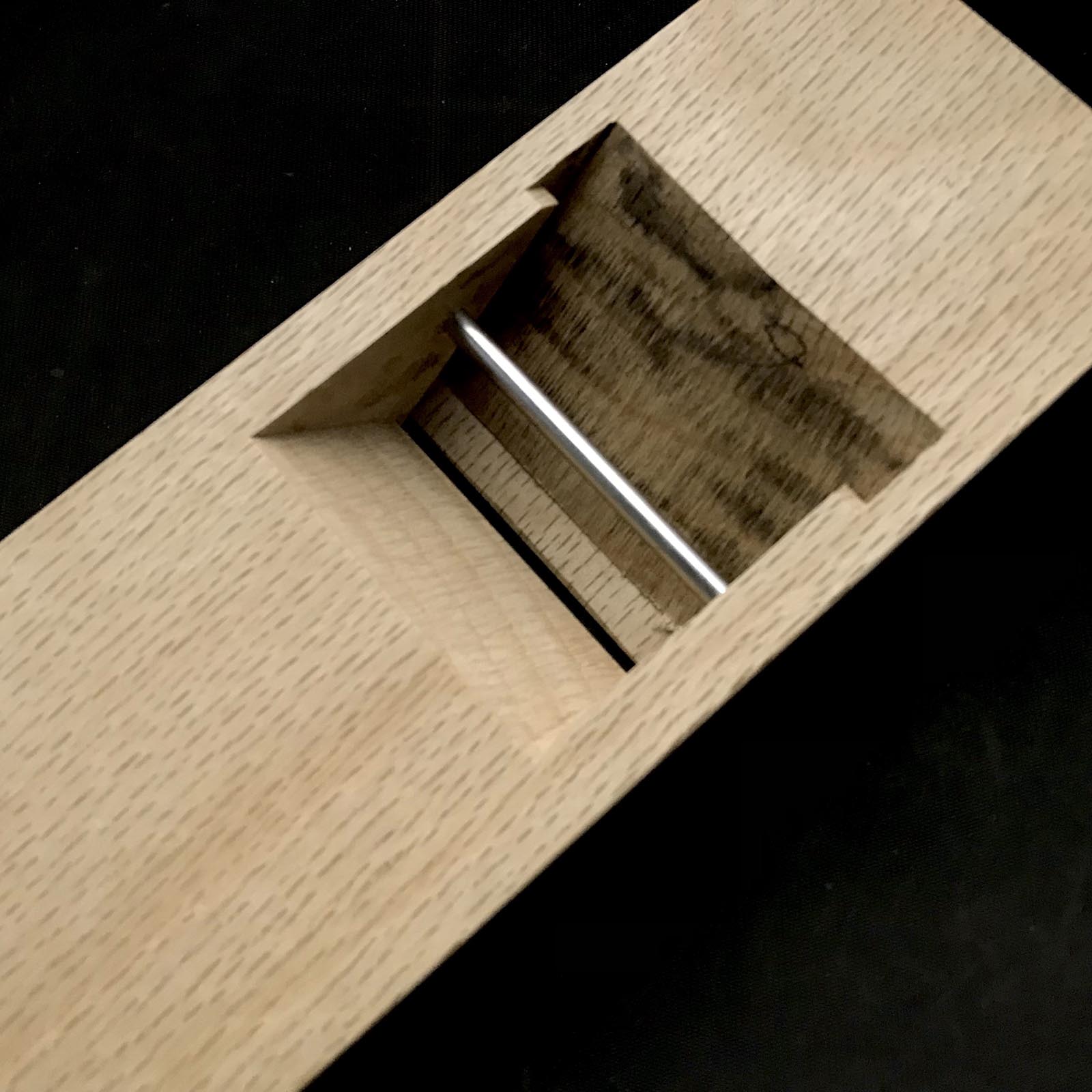 Hyakunenkizami Smoothing Plane(Kanna) by Seisuke Mizuno 水野清介作 百年刻穴 仕上げ鉋 70mm 65mm