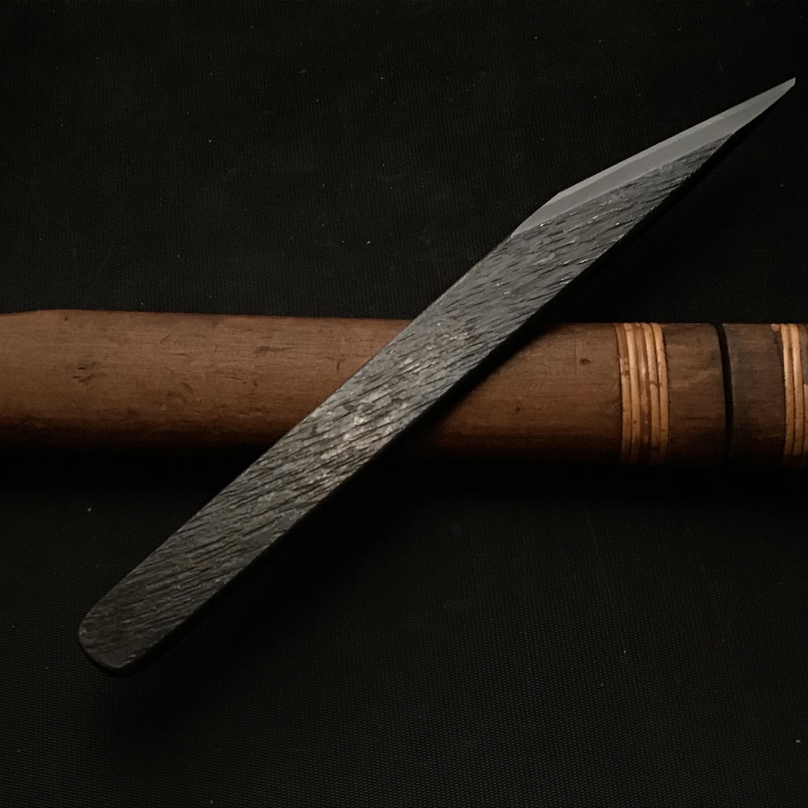 Old stock Kaneharu Kiridashi left hand 掘出し物 包春 切出し小刀 左 7分