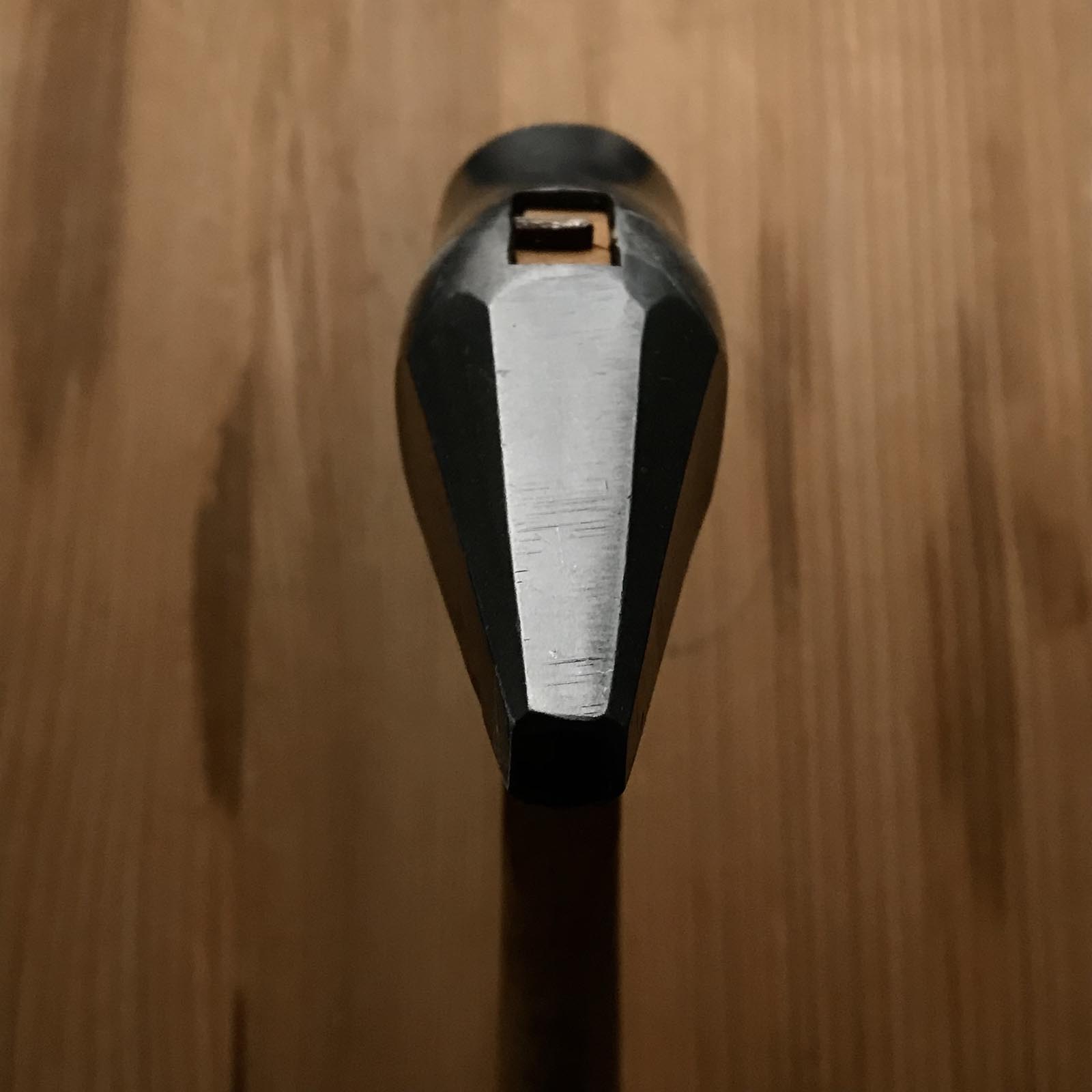 Old stock Touroku Yamakichi Hammers(Gennon) with handle 掘出し物 藤六 ヤマキチ型玄翁 黒仕上 750g