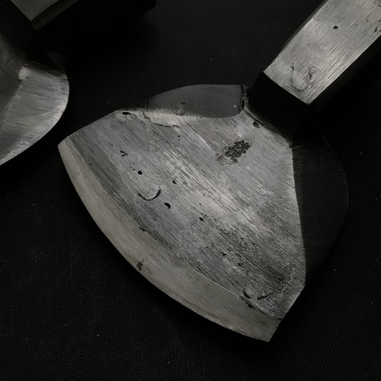 Kouetsu Japanese Carpenter's Adze Hamaguri Type Chouna head 侊悦 はまぐり型 手斧 刃のみ