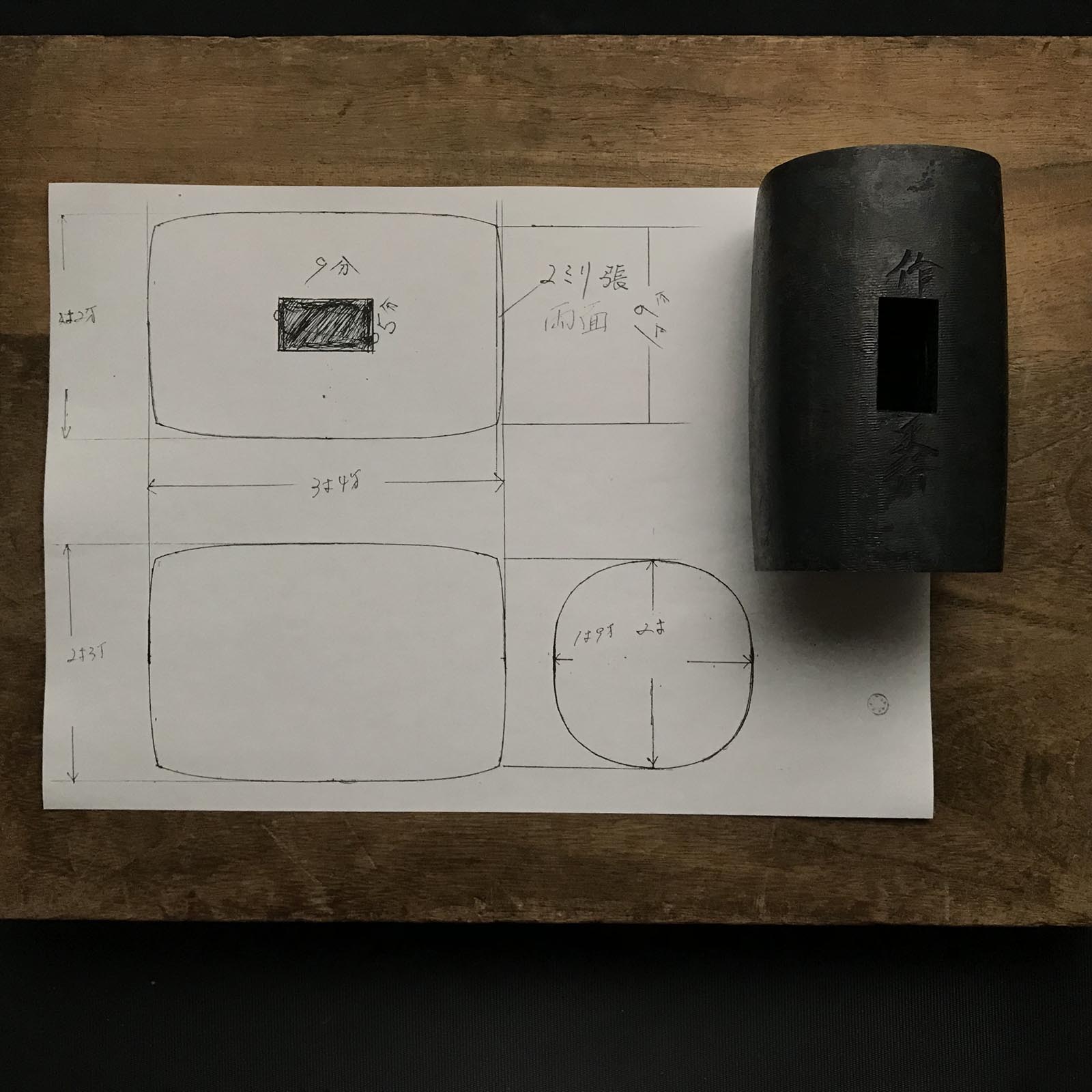 Masatsura Special made Large Hammers Blacksmith Finish 正行 特製 ヤスリ黒仕上 玄能 2500g