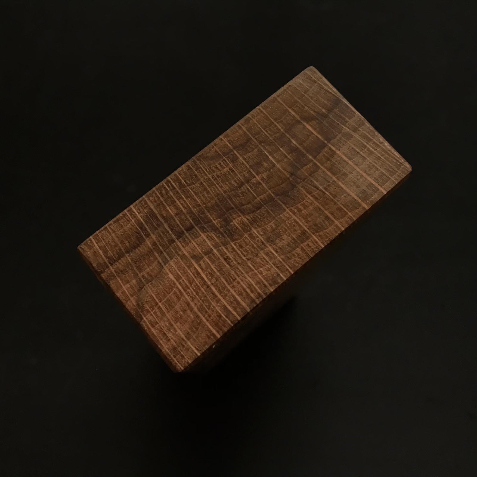Hidari Hisasaku 2rd Small flat Plane (Kanna) Sharpened 二代目左久作 小鉋 極上赤樫台 45mm 本研ぎ入