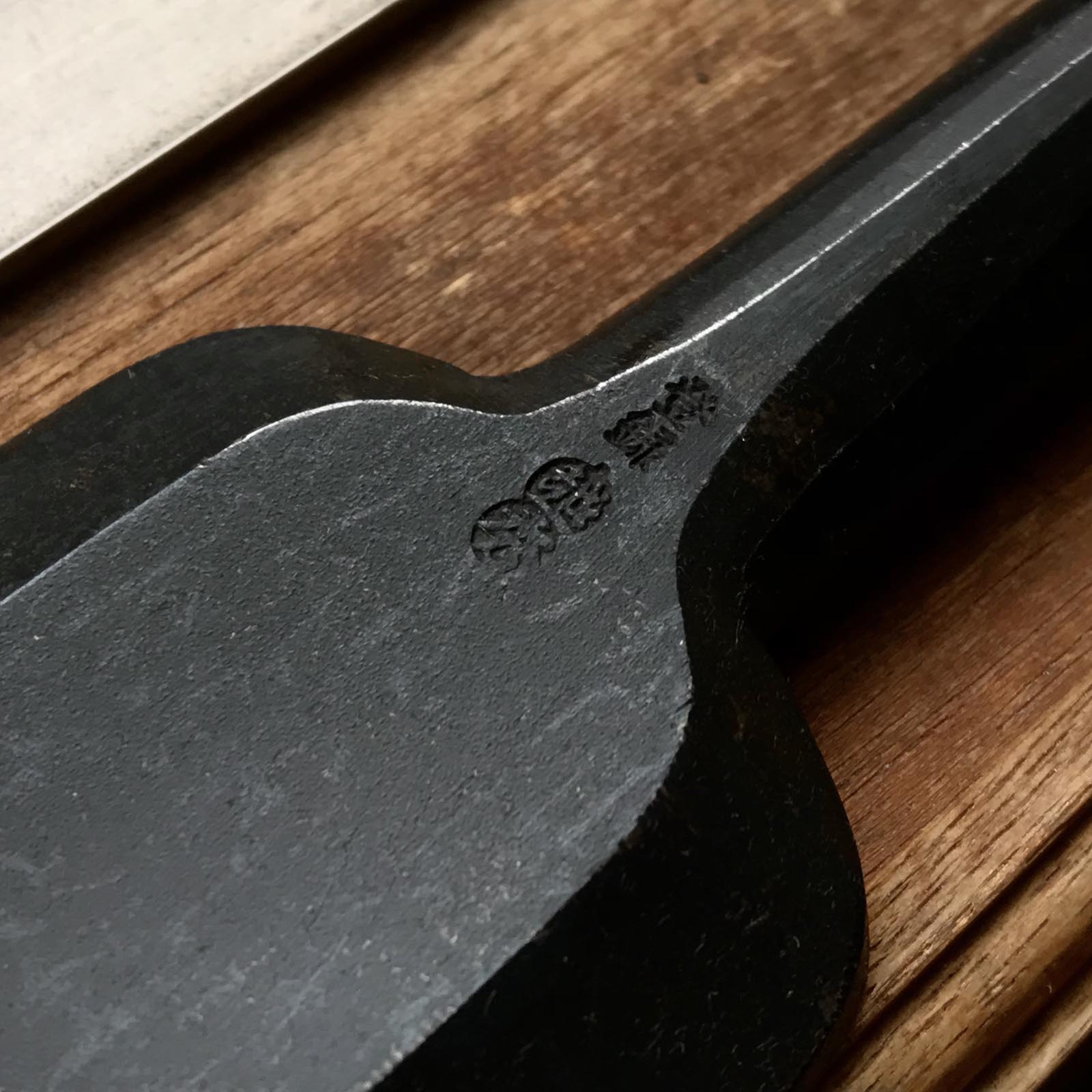 Old stock Koshihide Slick Chisels set with white steel 掘出し物 越秀 本突き組鑿 48,24mm Ootsuki-nomi, Hontsuki-Nomi