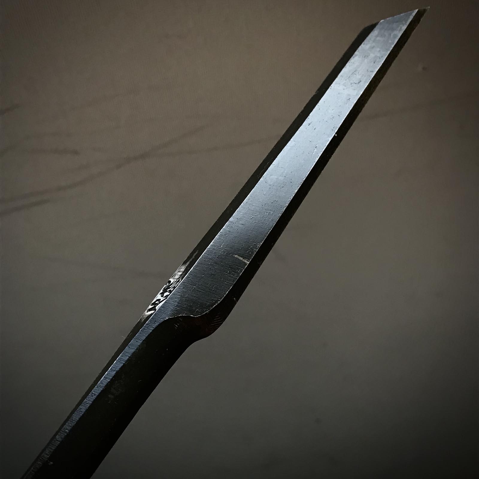 Old stock Sekiryu Slick Chisels set with Carving & Quadruple Ura 掘出し物 石流 四つ裏 彫金本突き組鑿 48,24mm Ootsuki-nomi, Hontsuki-Nomi