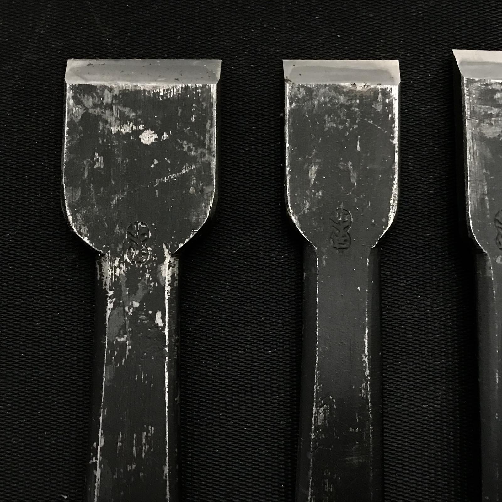 左久作 特注 平待鑿 5本セット 鞘付