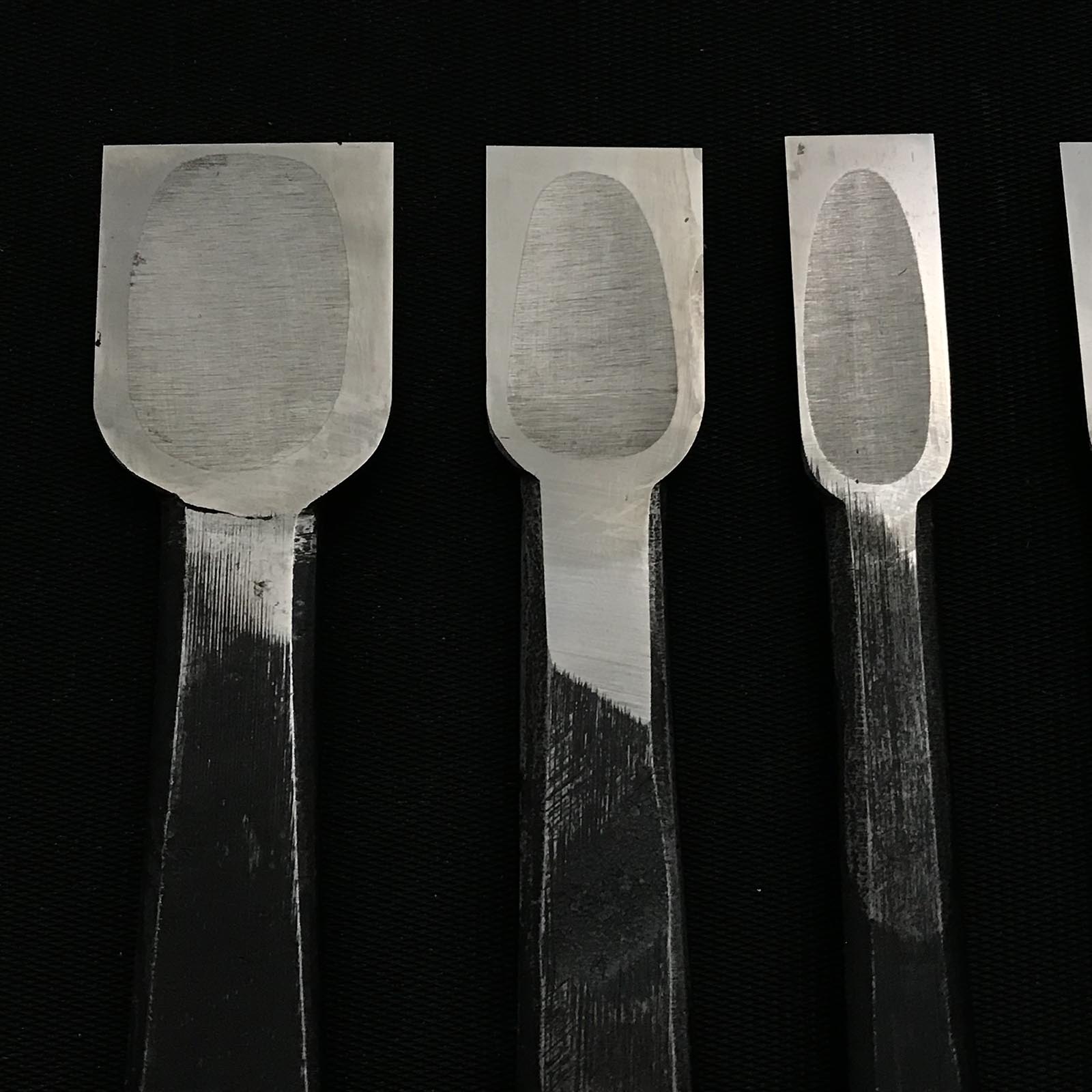 左久作 特注 平待鑿 5本セット 鞘付