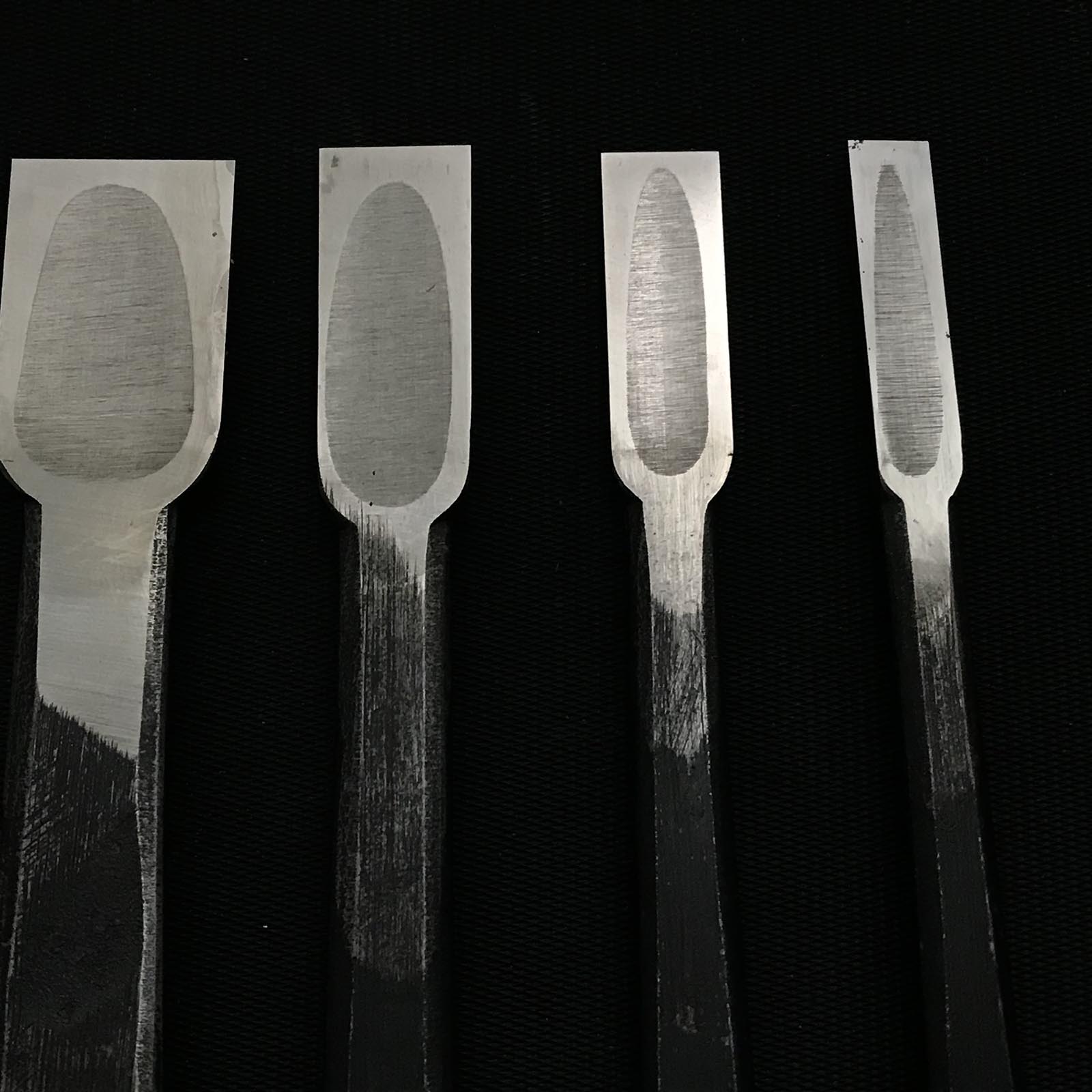 左久作 特注 平待鑿 5本セット 鞘付