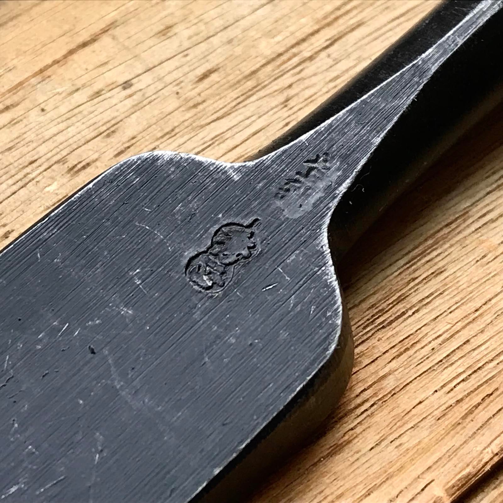 Old stock Hidemasa Paring chisels set 掘出し物 秀正 紫檀柄 薄鑿6本組 Usunomi