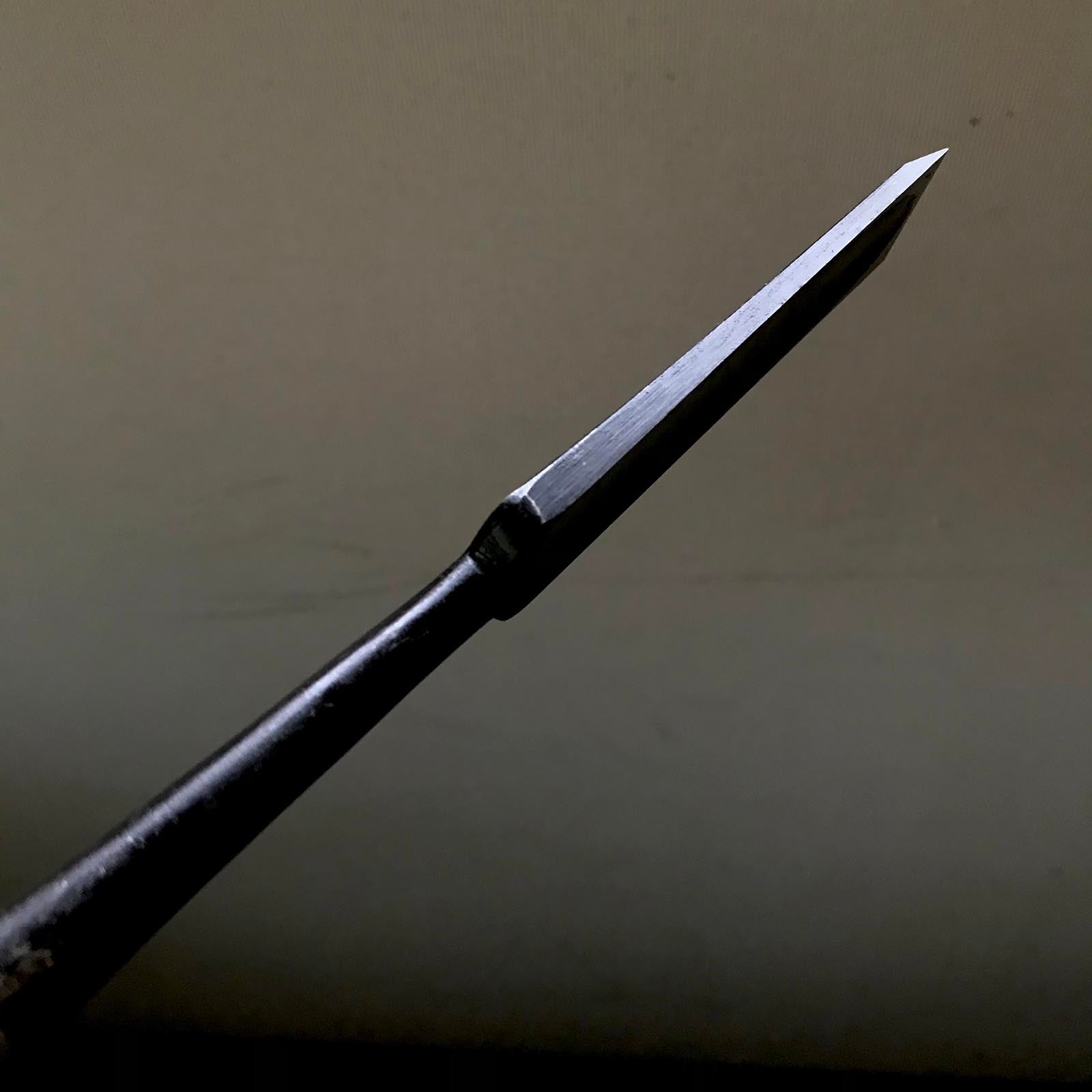 Old stock Hidemasa Paring chisels set 掘出し物 秀正 紫檀柄 薄鑿6本組 Usunomi