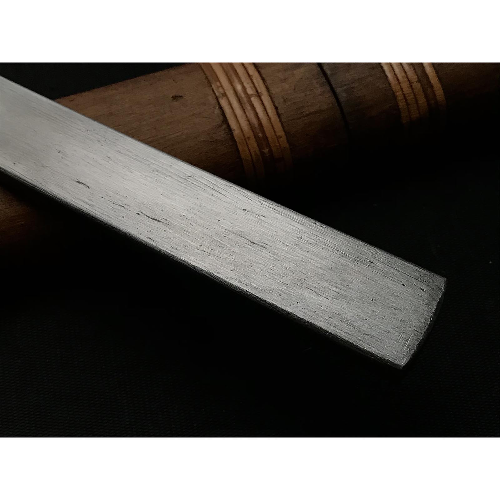 Old stock Tasai Kiridashi with Watetsu Right Hand 掘出し物 田斎作 切出し小刀 和鉄 右 7分