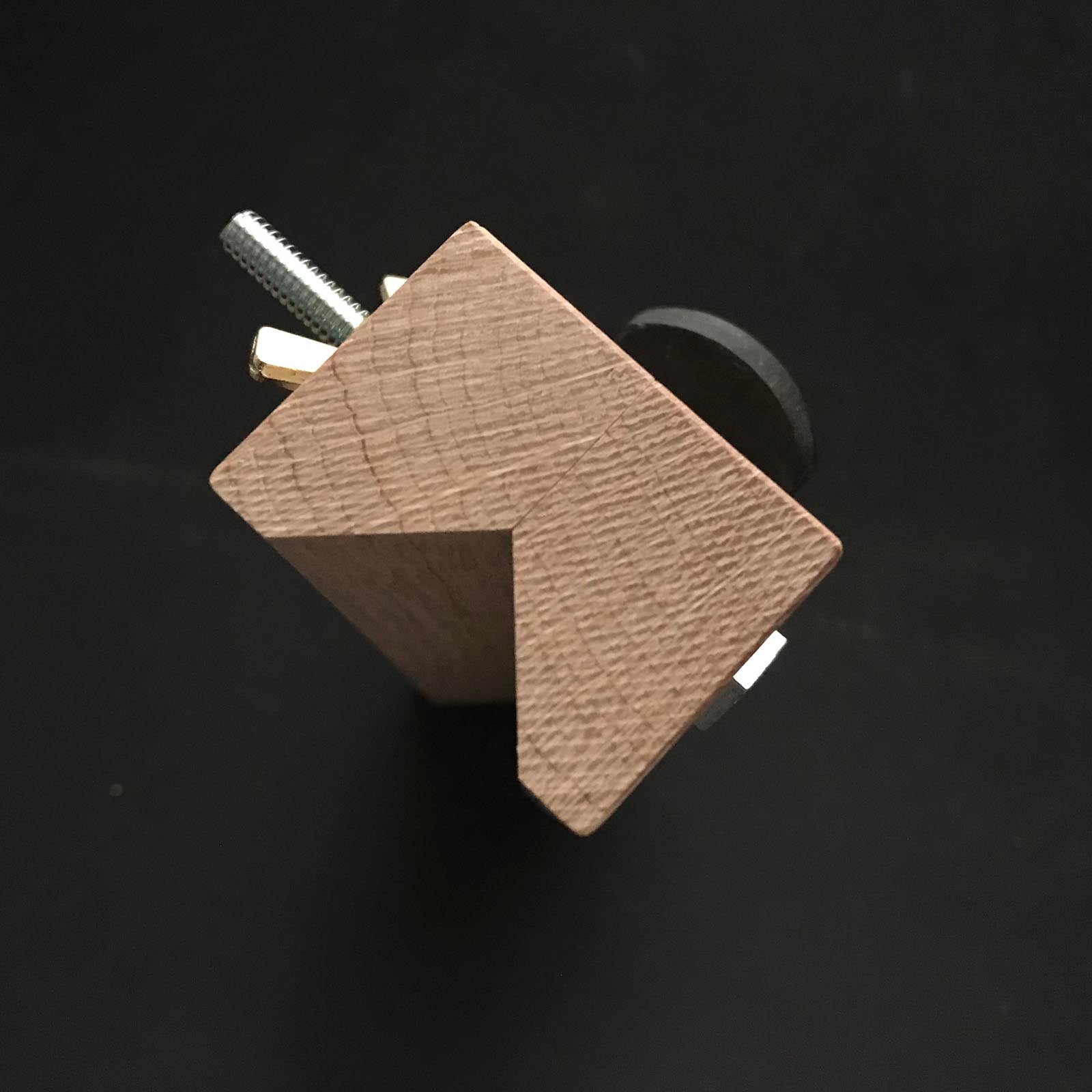 Yoshitaka Chamfer Plane 45° with blue steel. / 義隆 自由角面取鉋 30mm