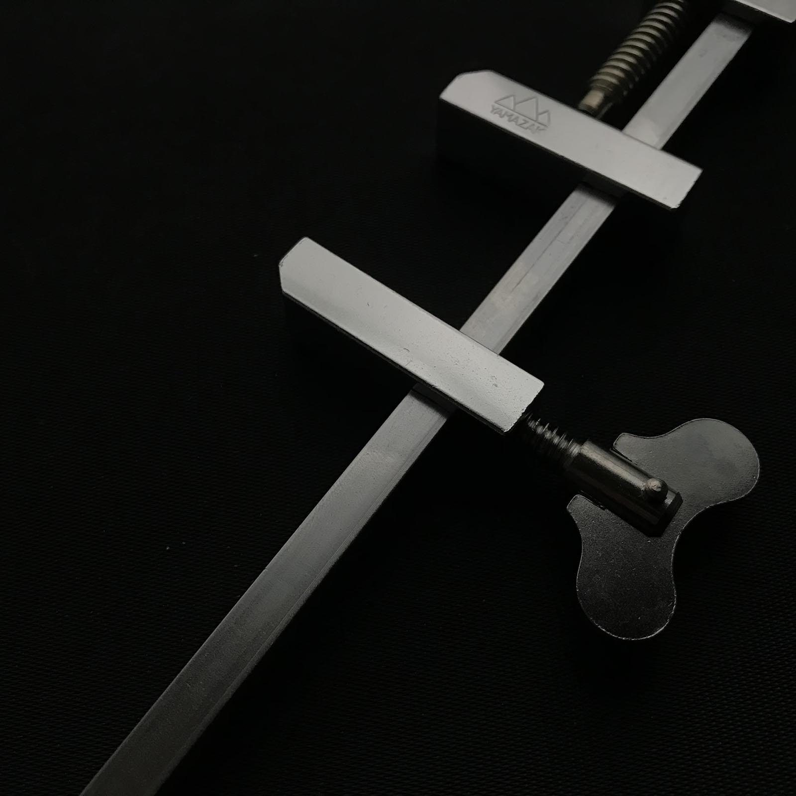 YAMAZAKI Steel Hatagane Clamps Chrome plating (small size) 締ハタ金 端金 クロームメッキ