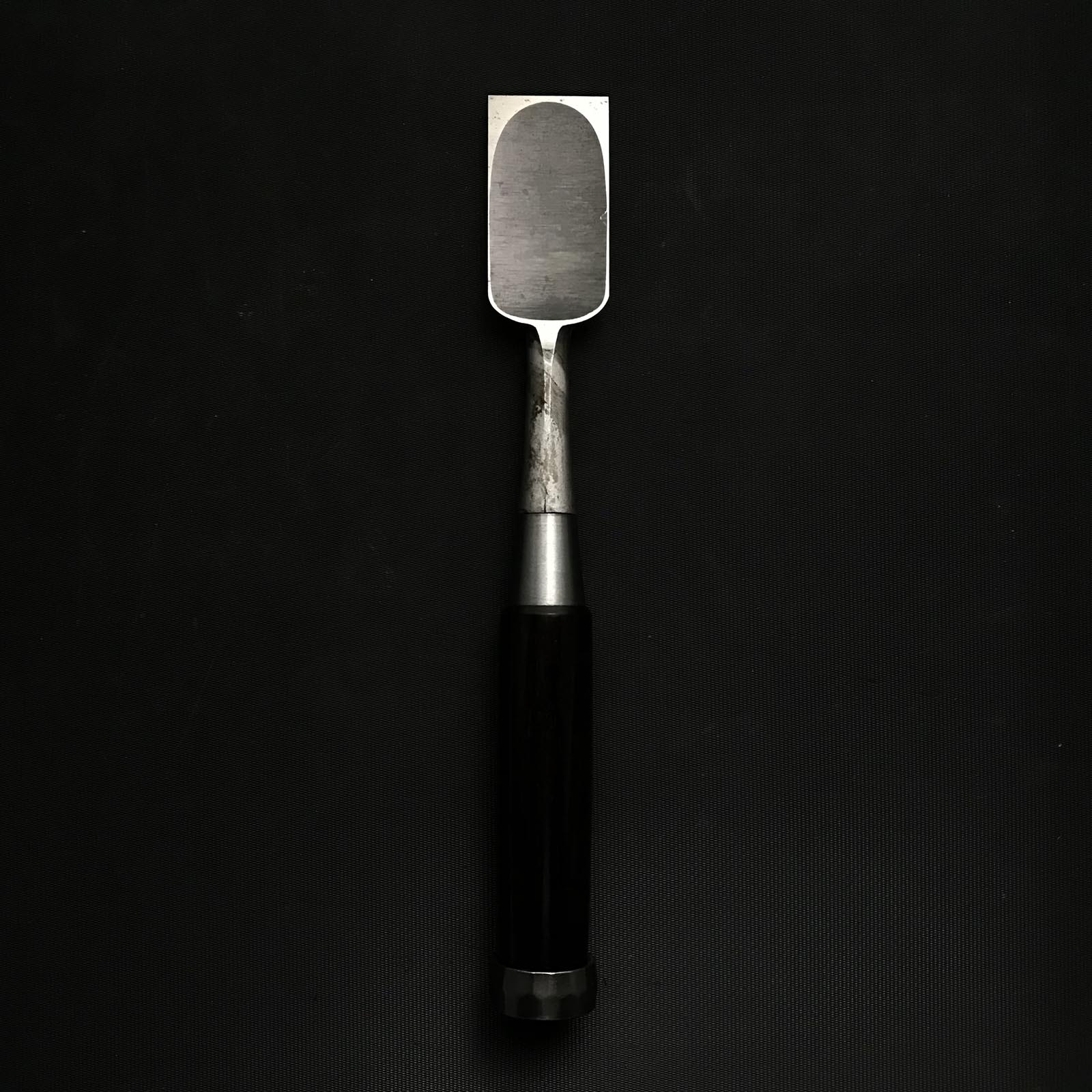 旧蔵 国慶三代 初期作品 卓上ノミ 掘り出し物 池田慶郎氏 三代目国慶作 初期作品 特製 追入鑿 30mm