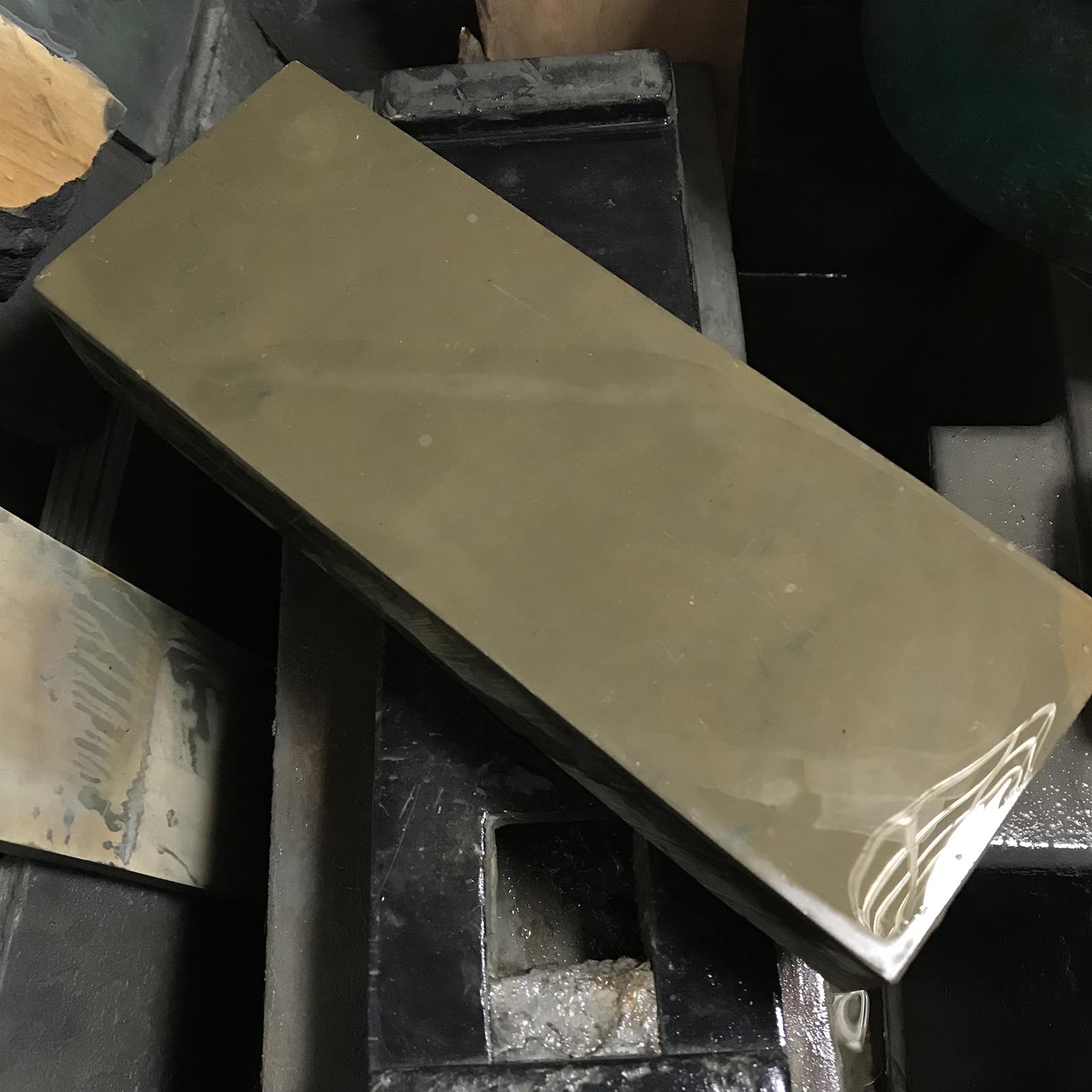 #A14 旧在庫 山名不明 Tomae Japanese Natural finish Stones Tools Hone 掘り出し物 天然仕上げ砥石 山不明 戸前