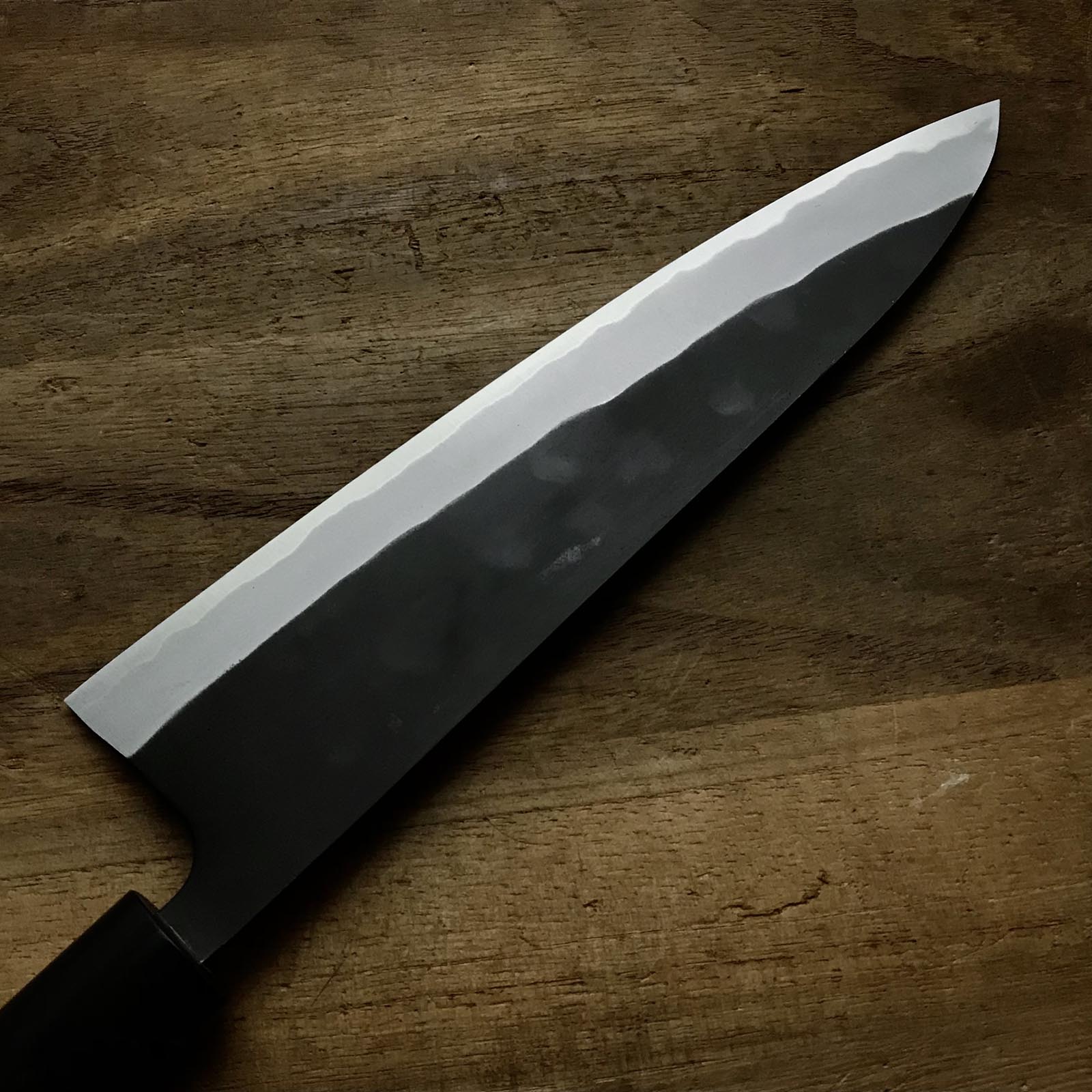 Kouetsu Black Gyuto With White steel #2 侊悦 白紙2号鋼 黒打牛刀 210mm