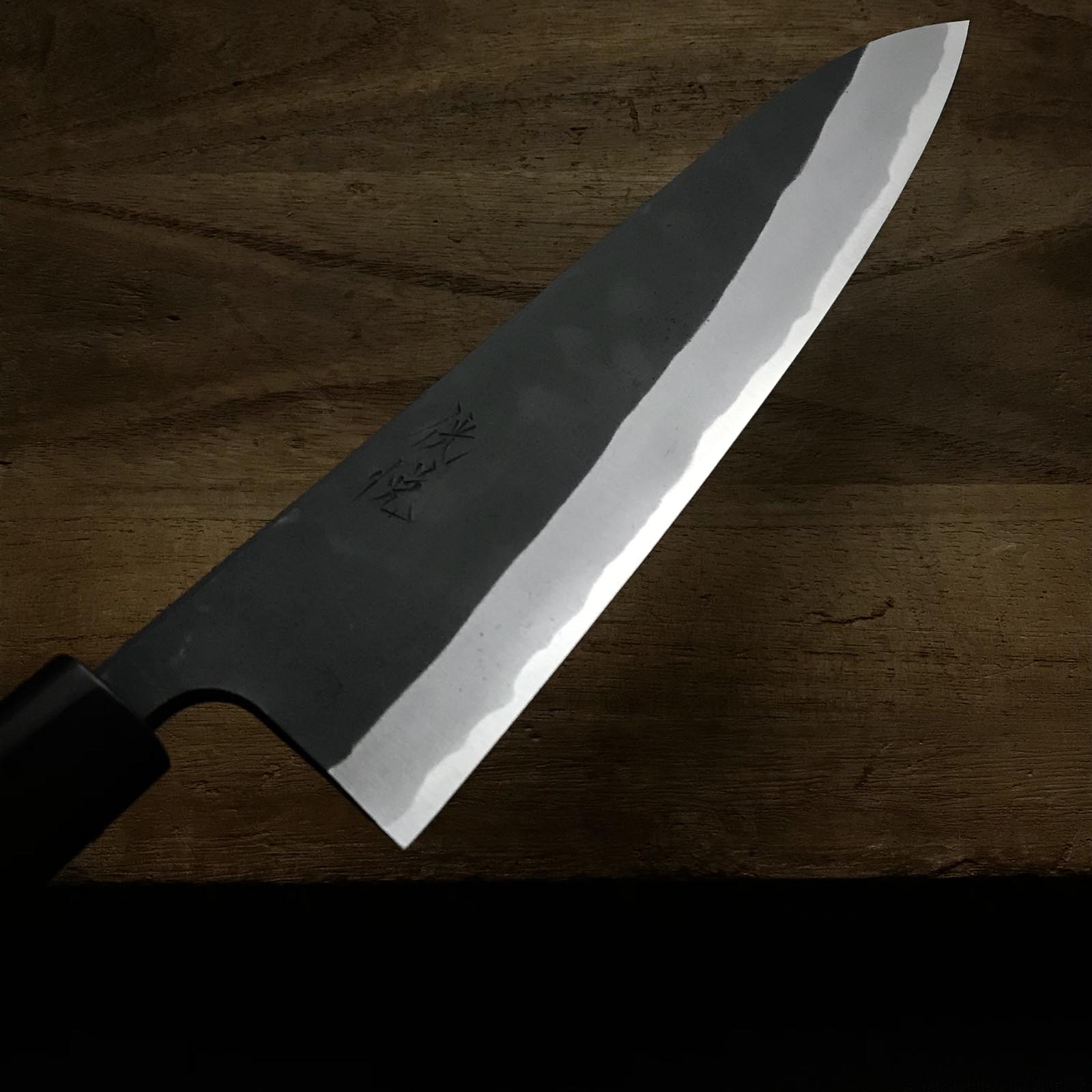 Kouetsu Black Gyuto With White steel #2 侊悦 白紙2号鋼 黒打牛刀 210mm