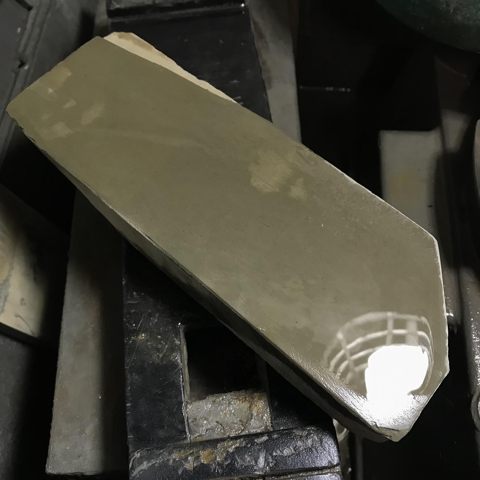 #A33 旧在庫 山名不明 砥石 和製 天然仕上砥石 道具 砥石 掘り出し物 天然仕上砥石 山不明 戸前