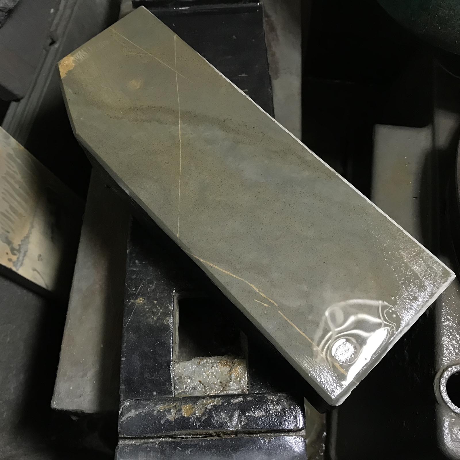 #A36 旧在庫 山名不明 砥石 和製 天然仕上砥石 道具 砥石 掘り出し物 天然仕上砥石 山不明 戸前