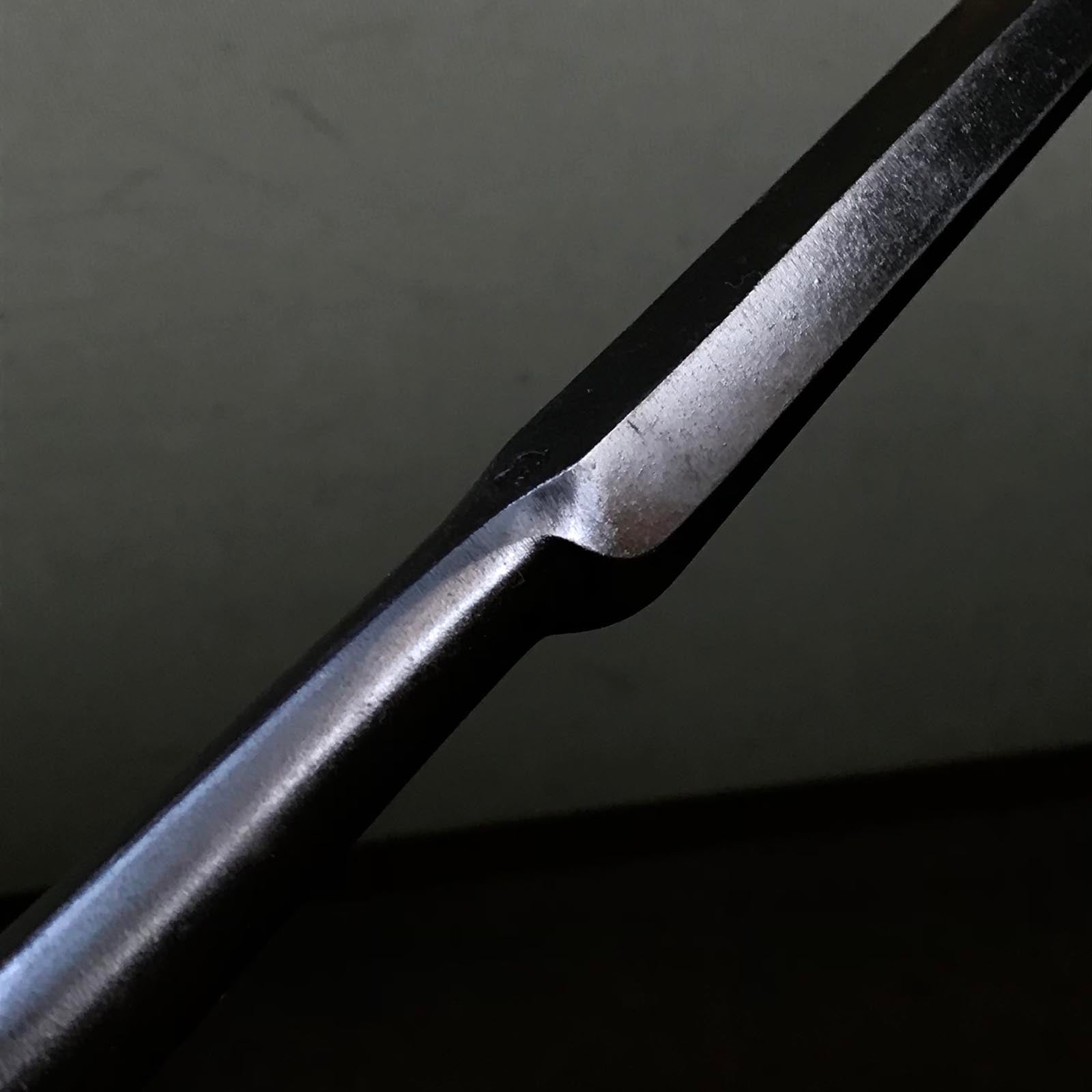 旧株 友弘 鑿(おおつきのみ、ほんつきのみ) 掘り出し物 友弘 本突き鑿 紫檀柄 24mm