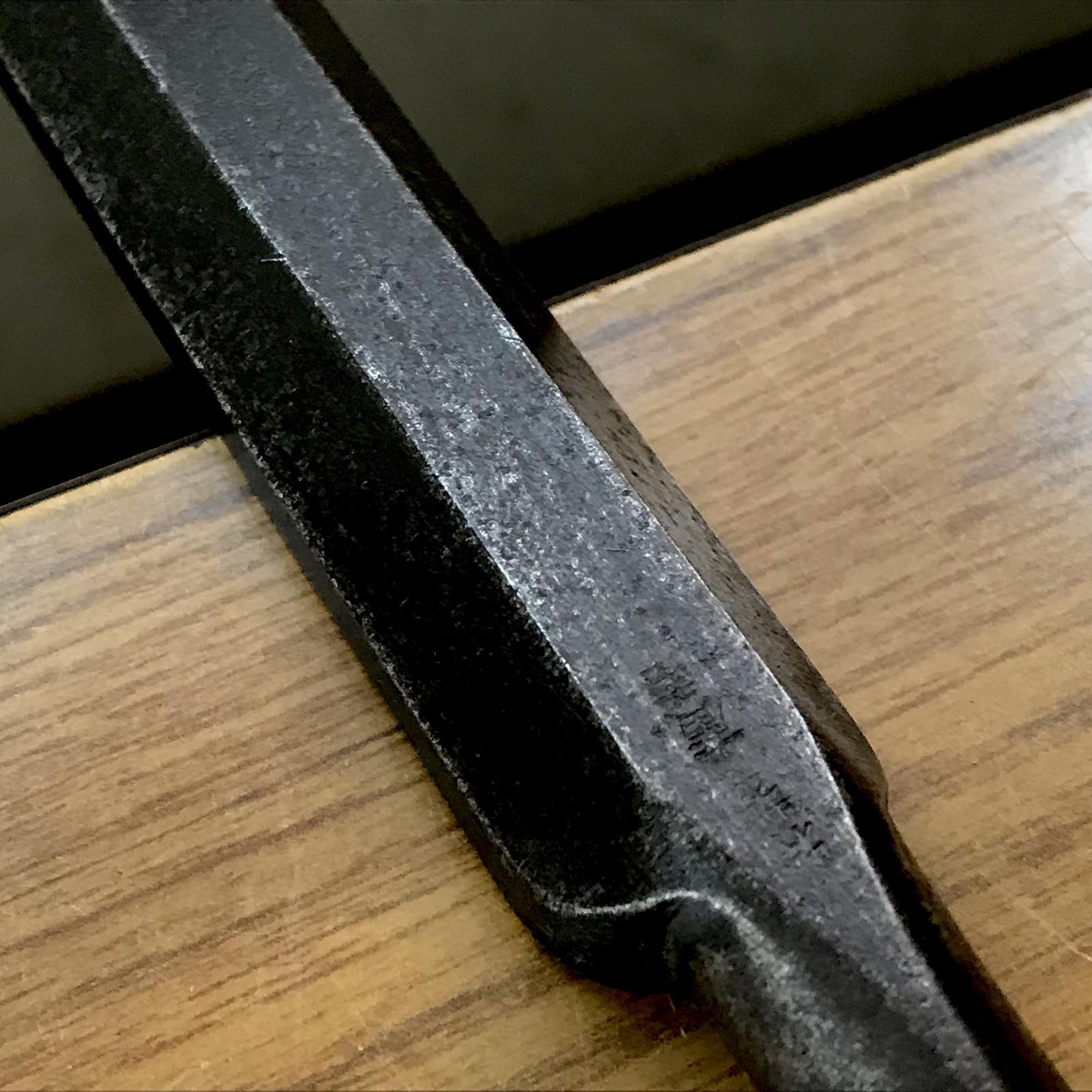 旧蔵広重鑿(大月のみ、本月のみ) 掘り出し物 廣重本突き鑿 24mm