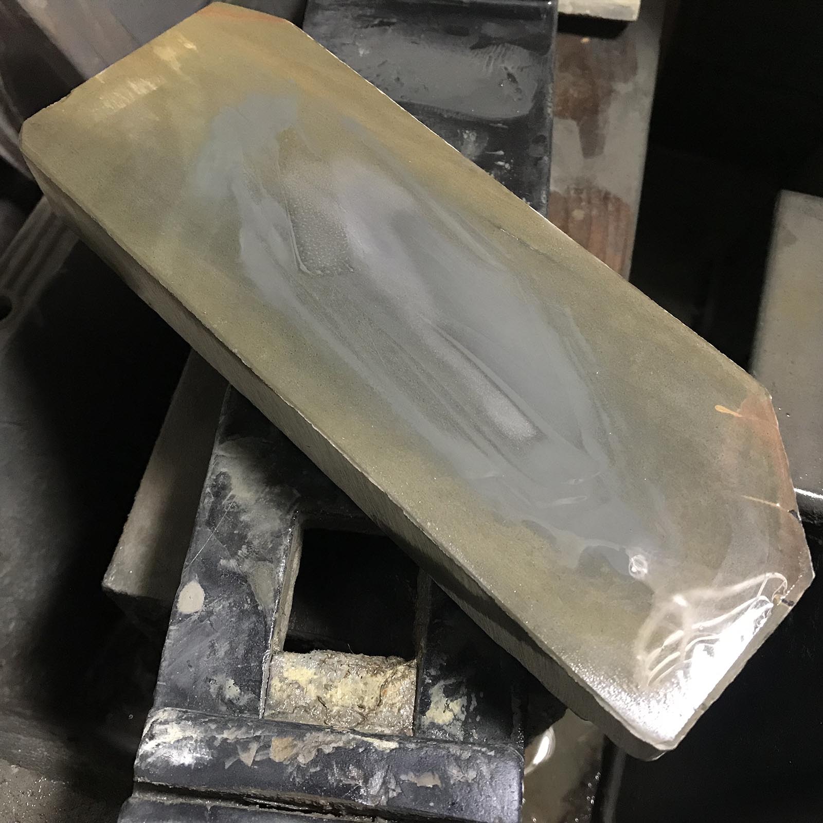 #A45 旧在庫 山名不明 戸前和製 天然仕上砥石 道具 砥石 掘り出し物 天然仕上砥石 山不明 戸前