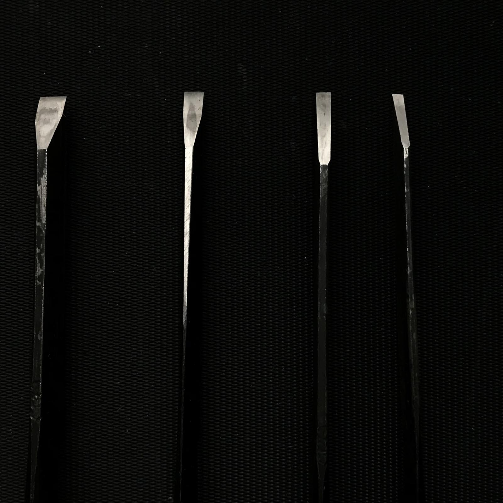 左久作二代目 卓上のみセット 二代目左久作 特注 追入鑿 5本セット 鞘付